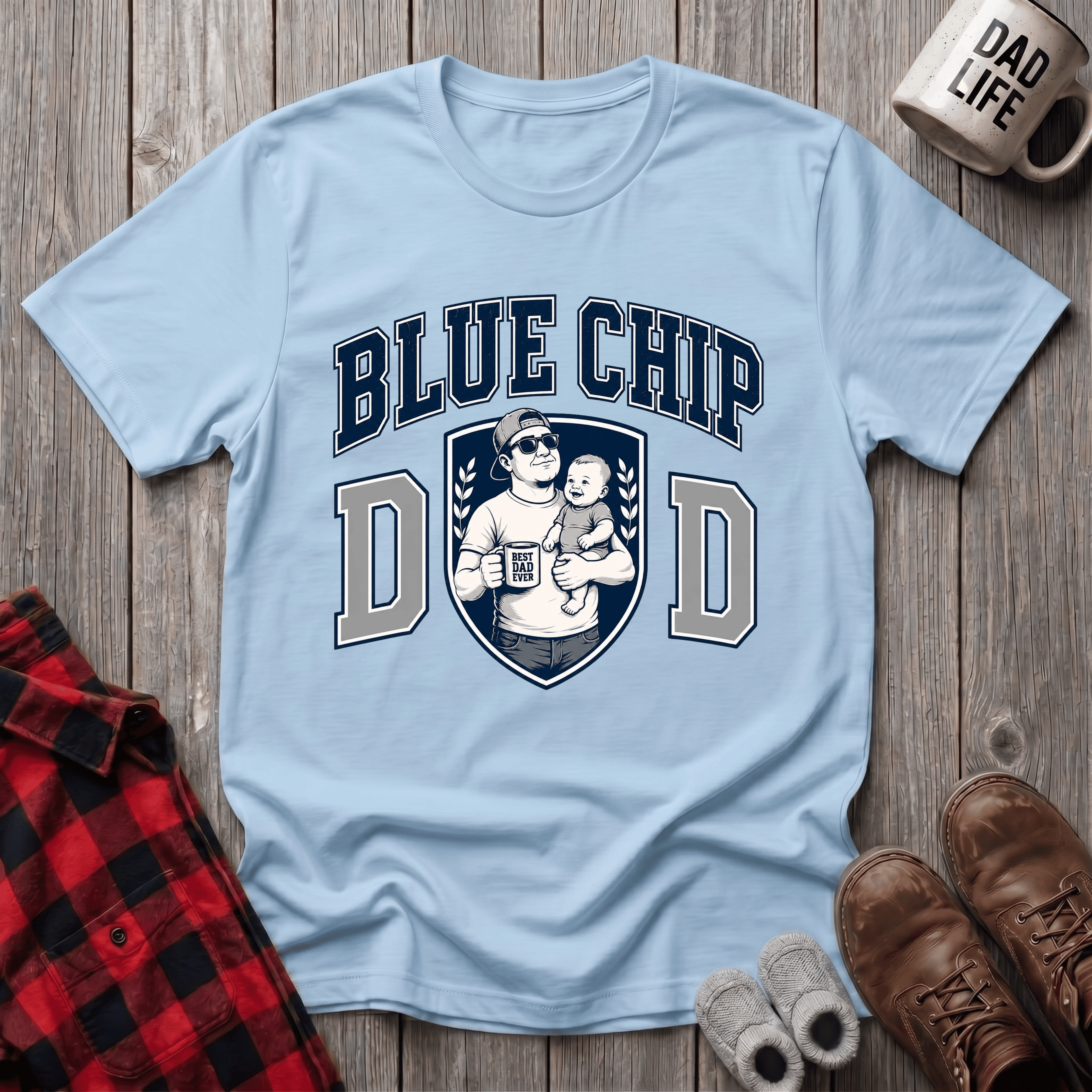 Blue Chip Dad T-Shirt