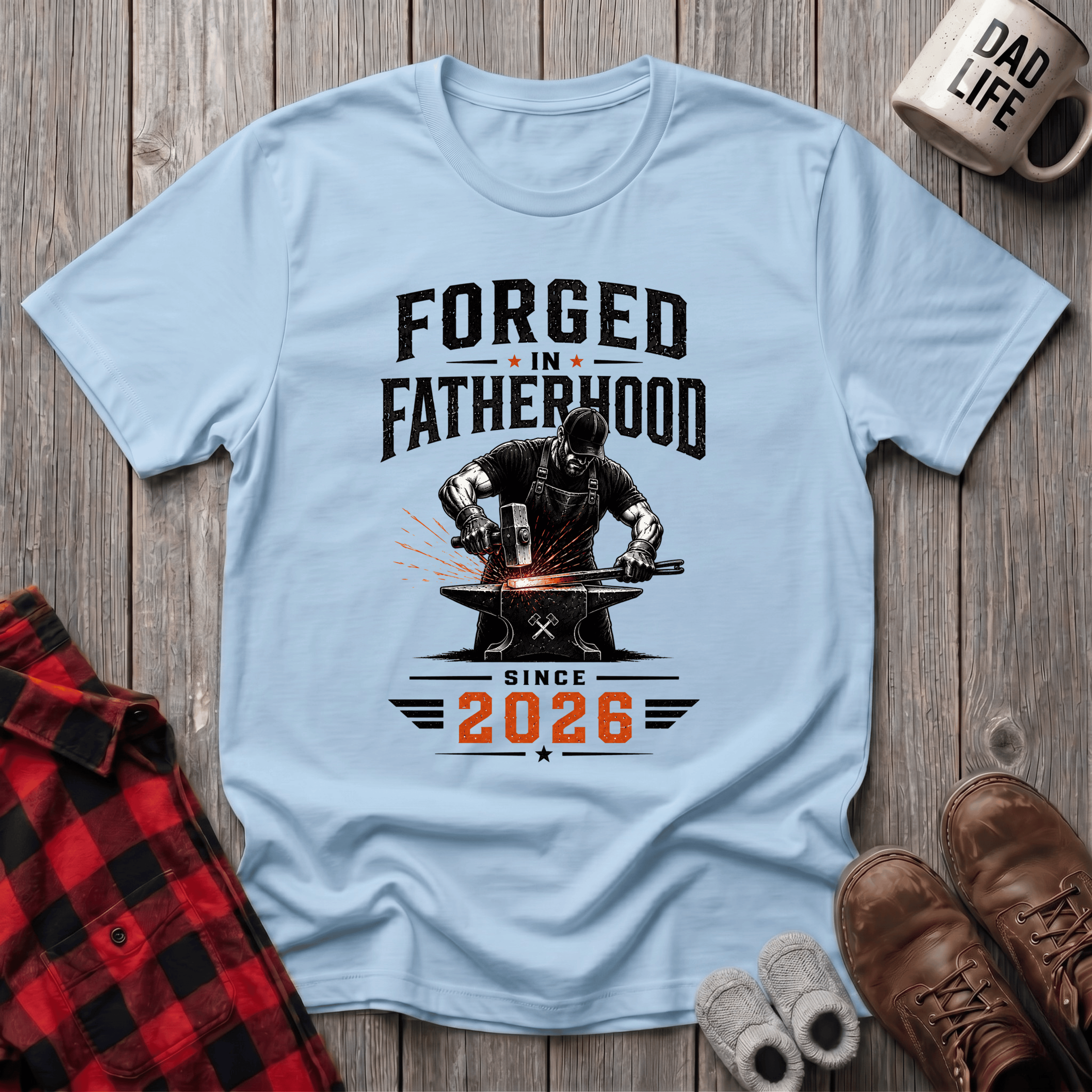 Forged In Fatherhood T-Shirt