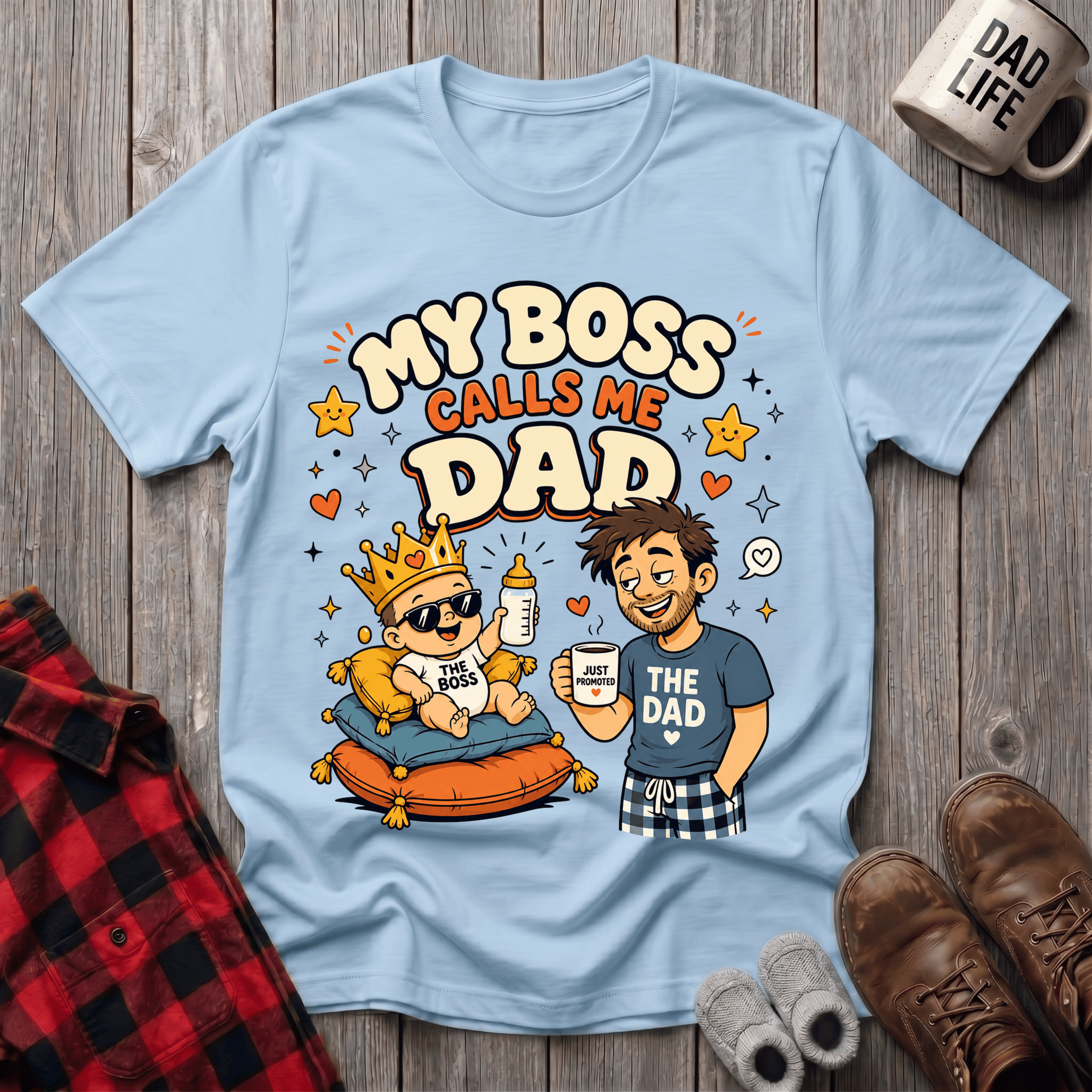 My Boss Calls Me T-Shirt