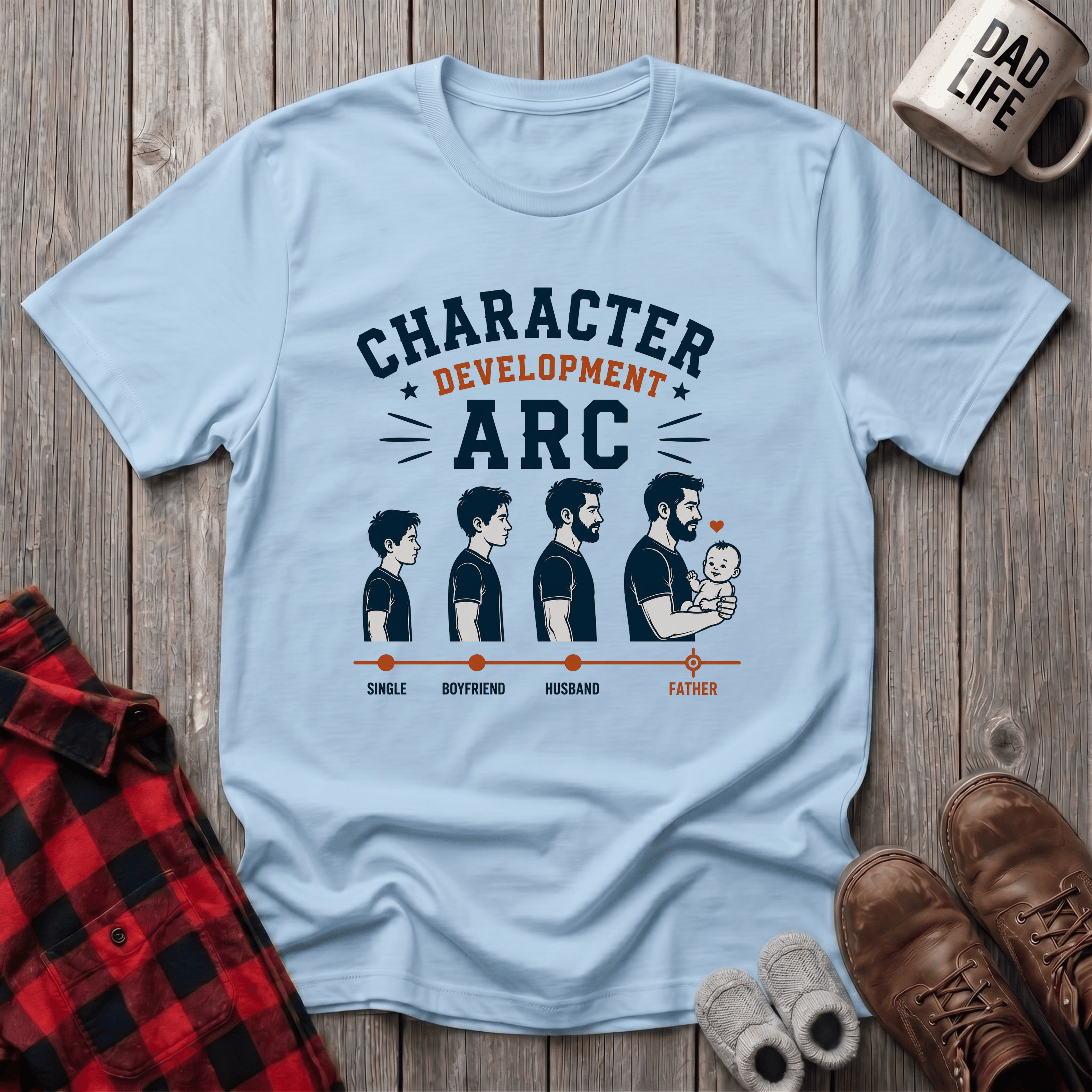 Character Development Arc T-Shirt