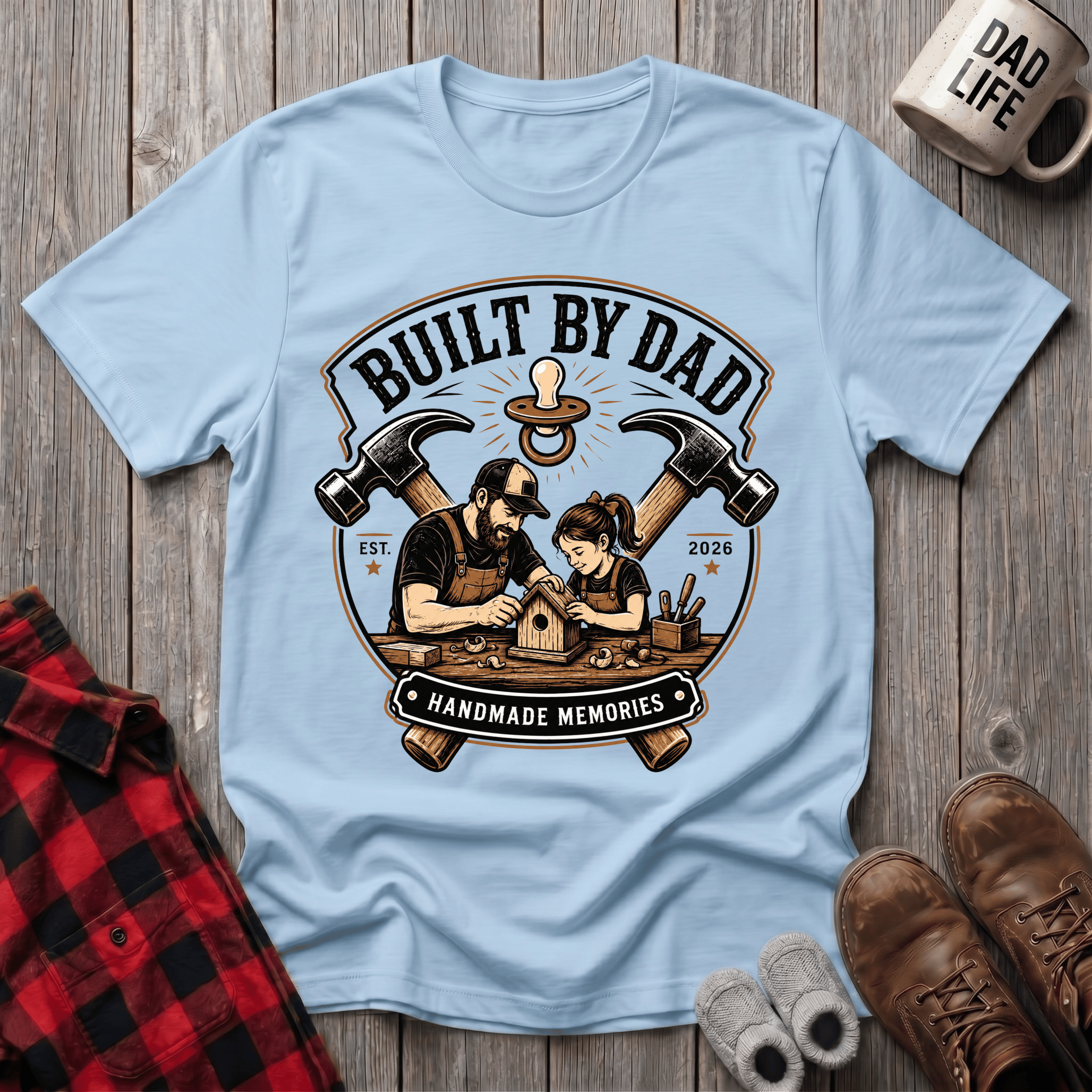 Built By Dad T-Shirt