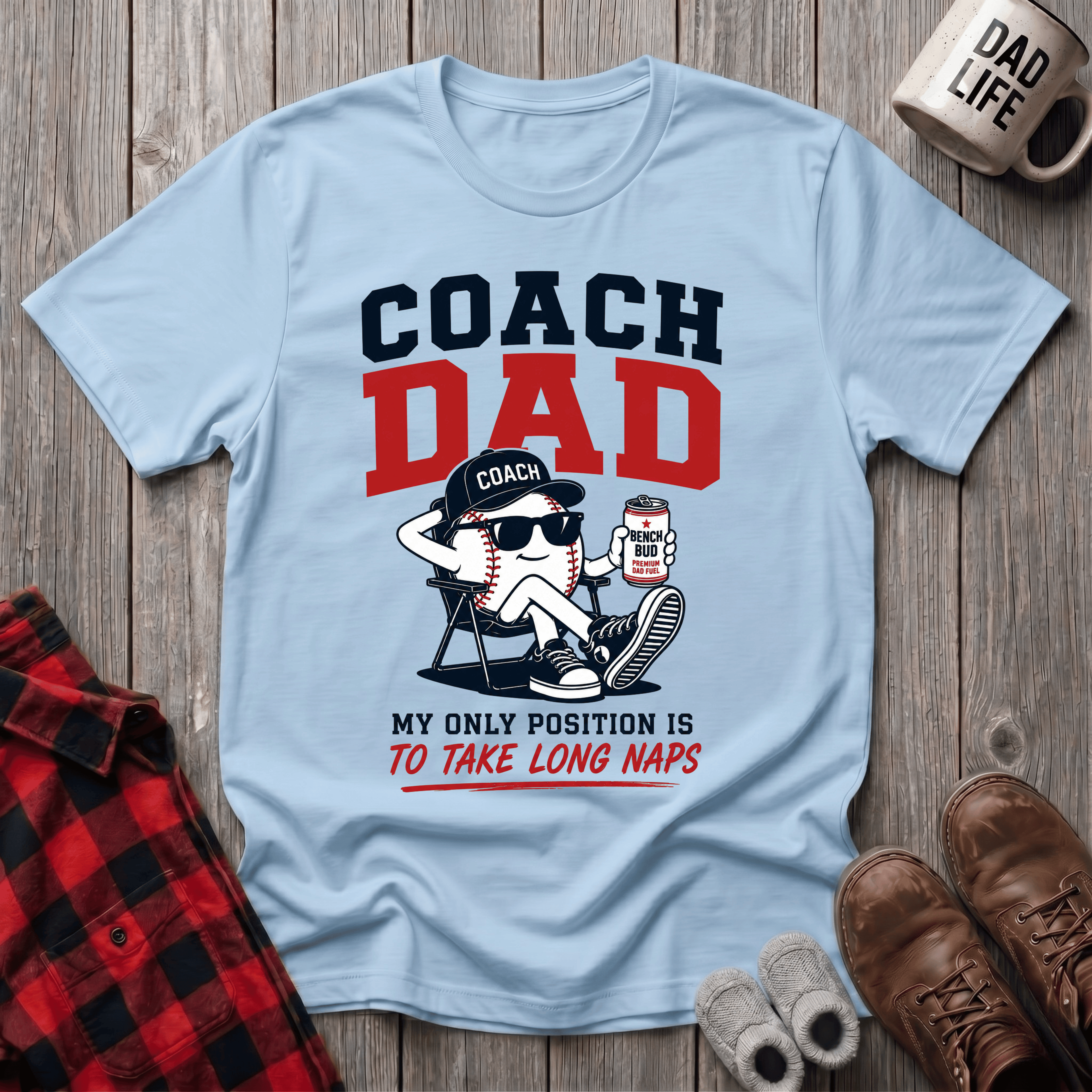 Coach Dad T-Shirt