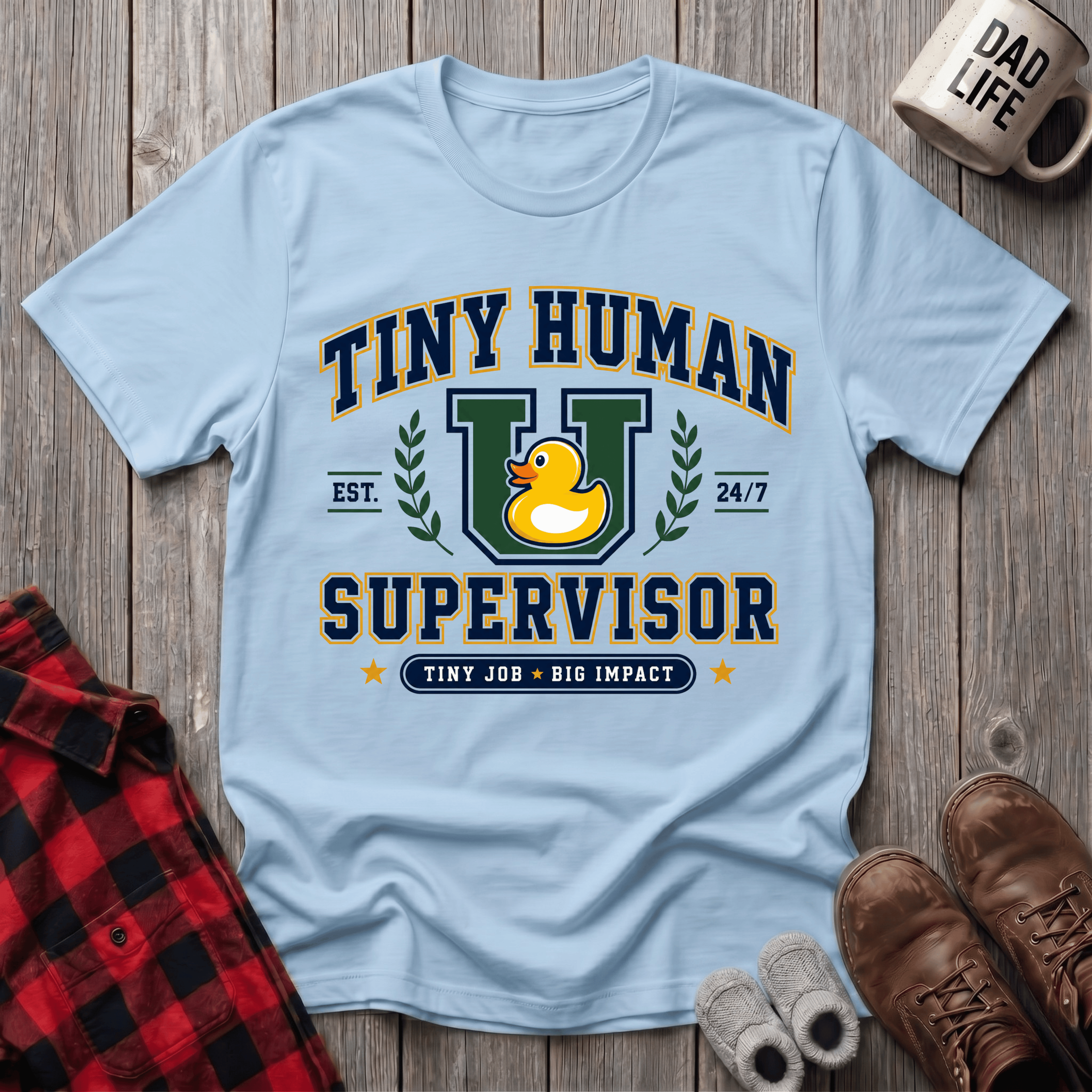 Tiny Human Supervisor T-Shirt