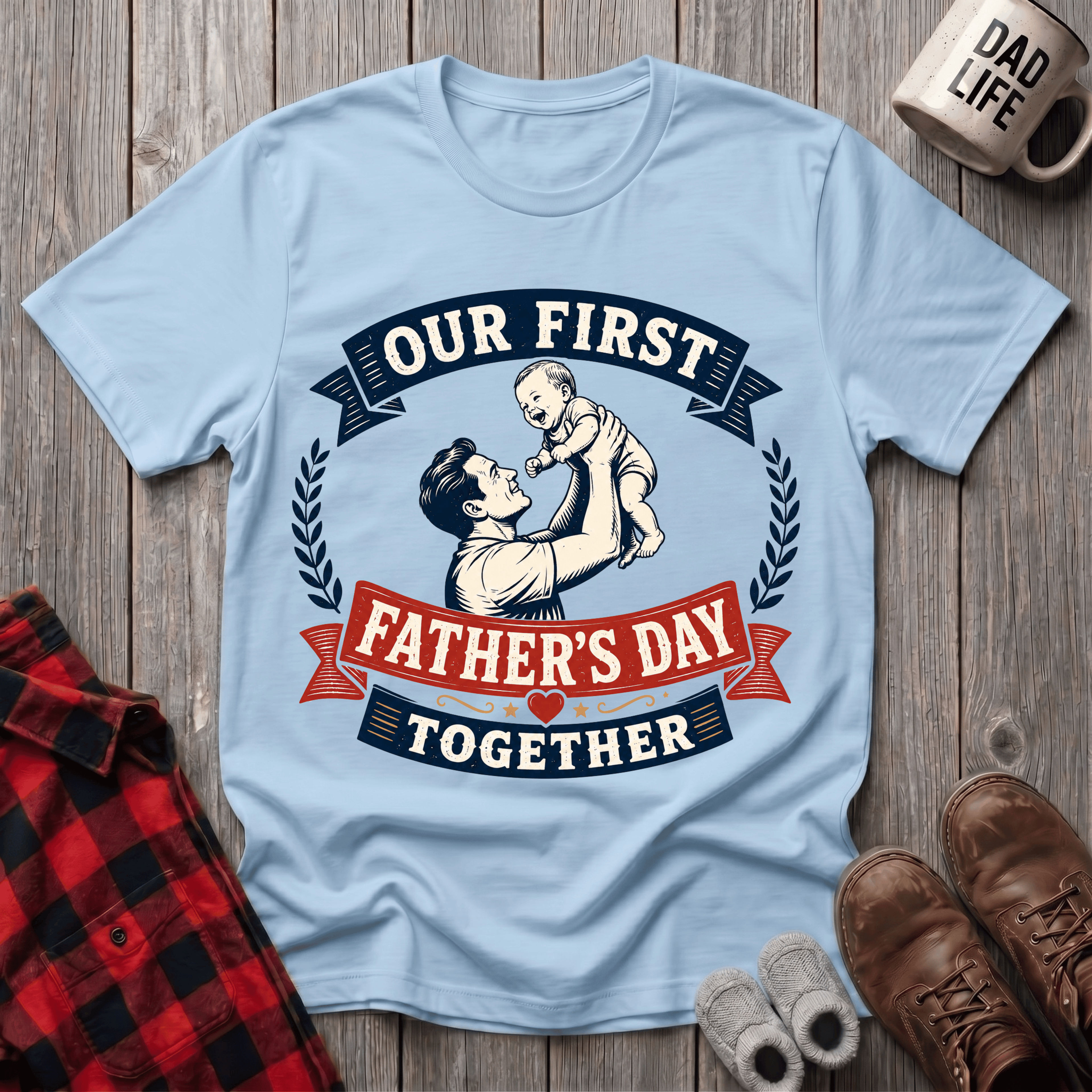Our First Fathers Day 1 T-Shirt