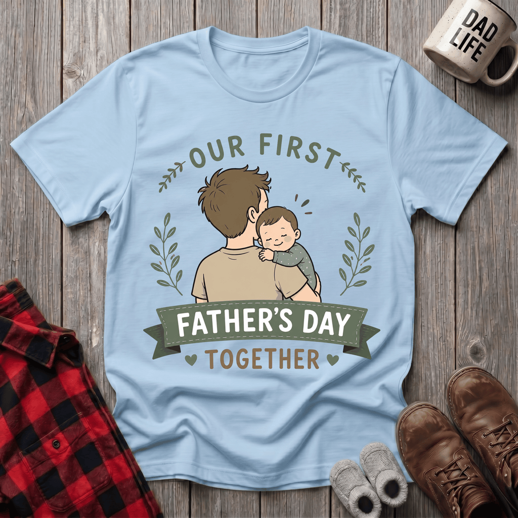 Our First Fathers Day 2 T-Shirt