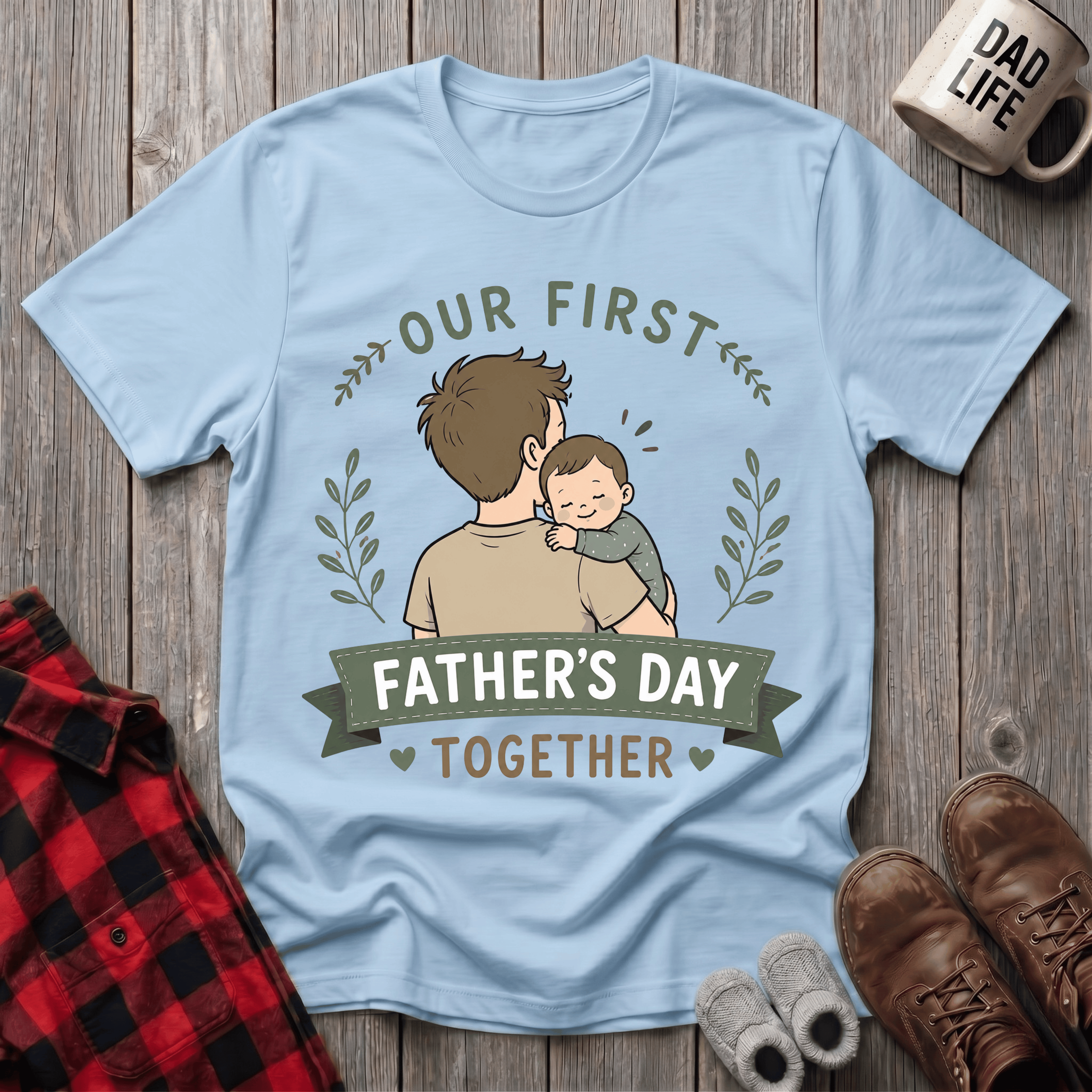 Our First Fathers Day 2 T-Shirt