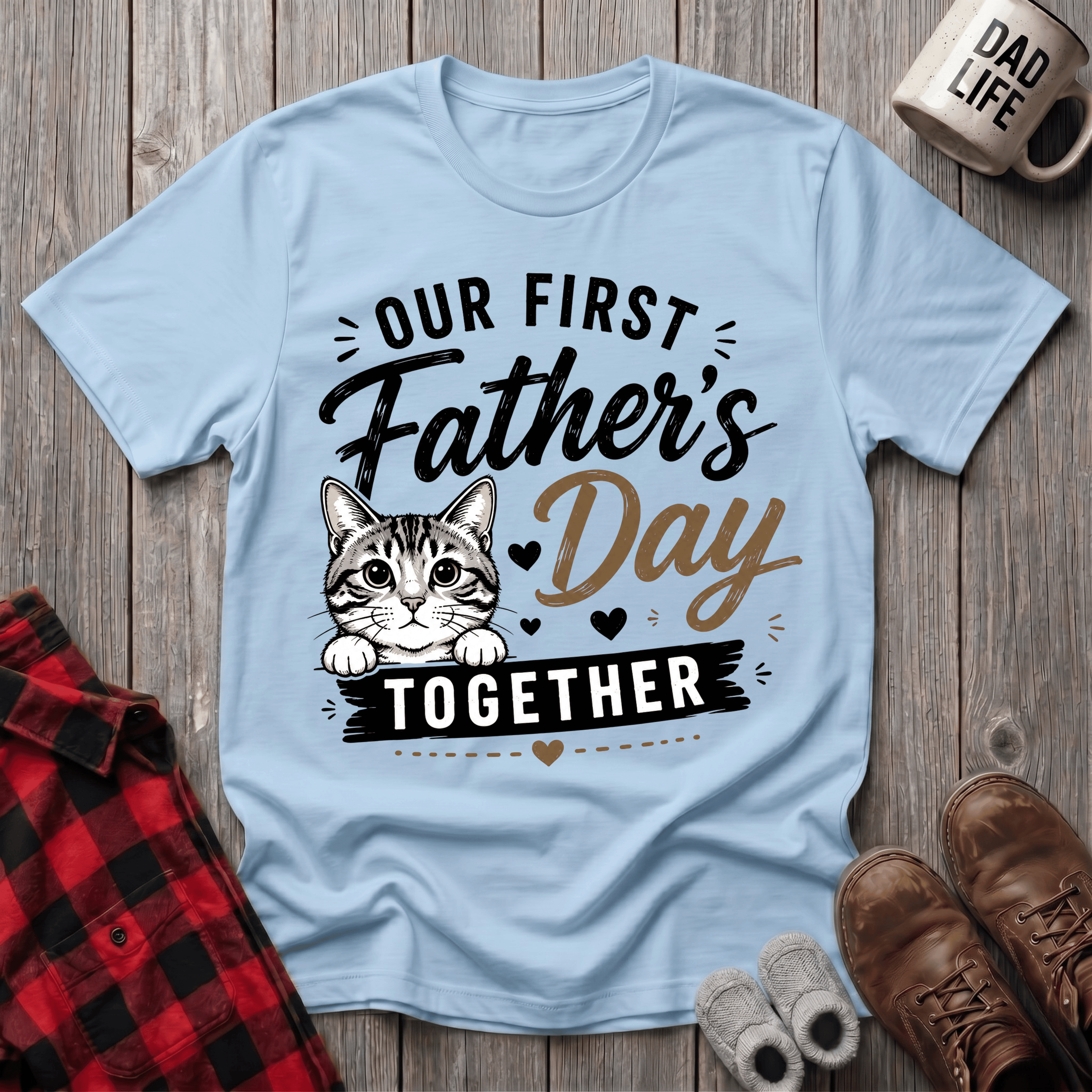 Our First Fathers Day 4 T-Shirt