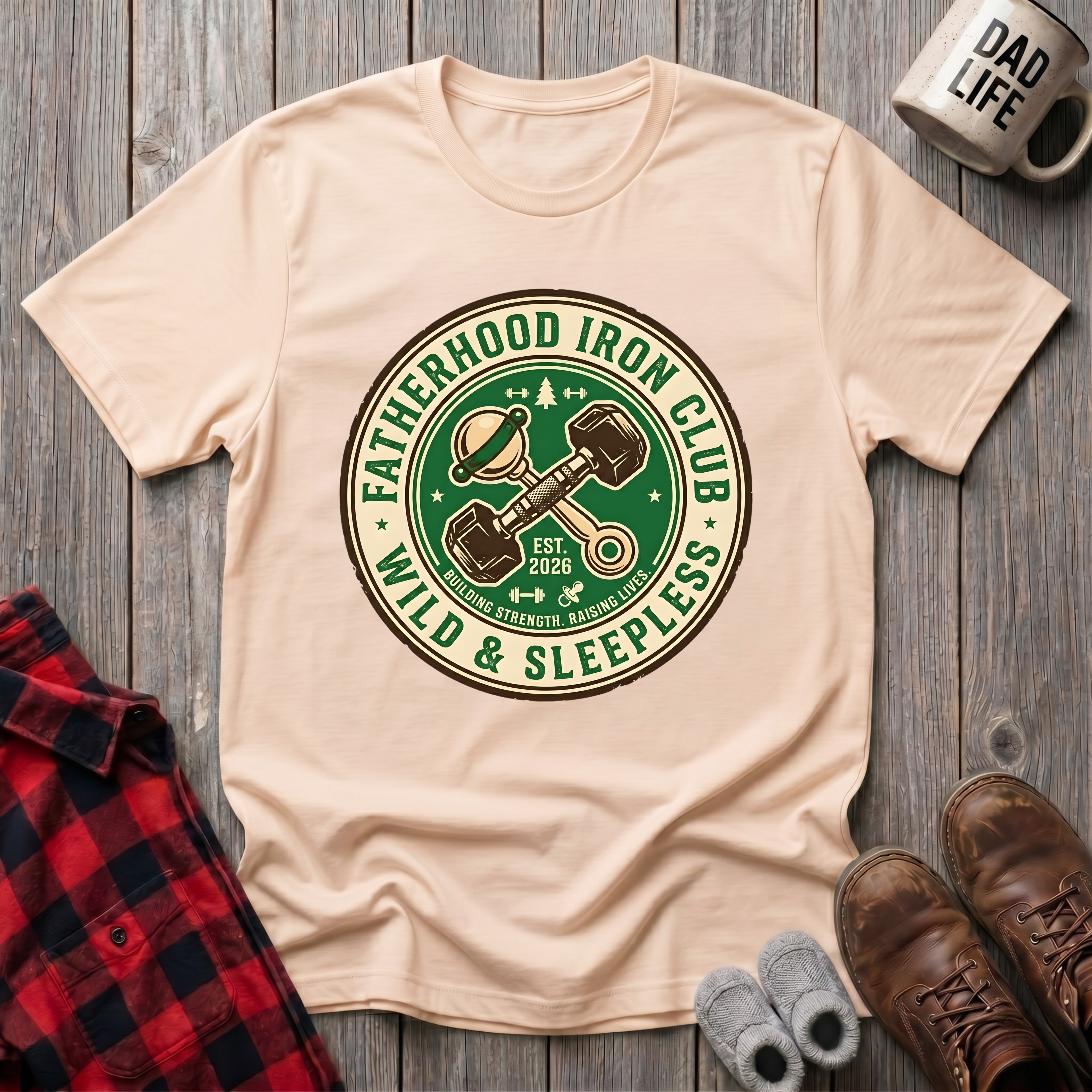 Fatherhood Iron Club T-Shirt