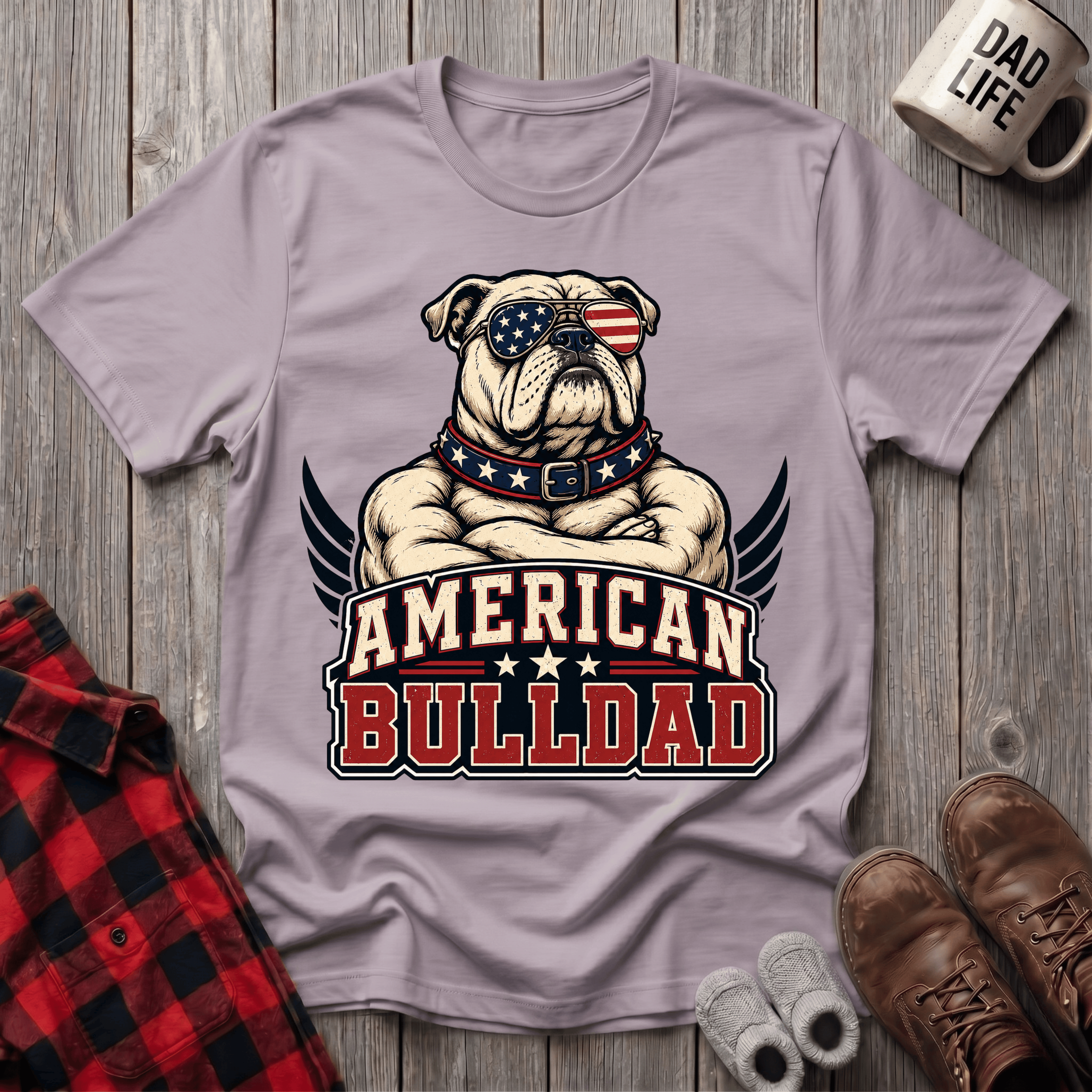 American Bull Dad T-Shirt