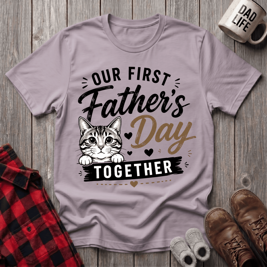 Our First Fathers Day 4 T-Shirt