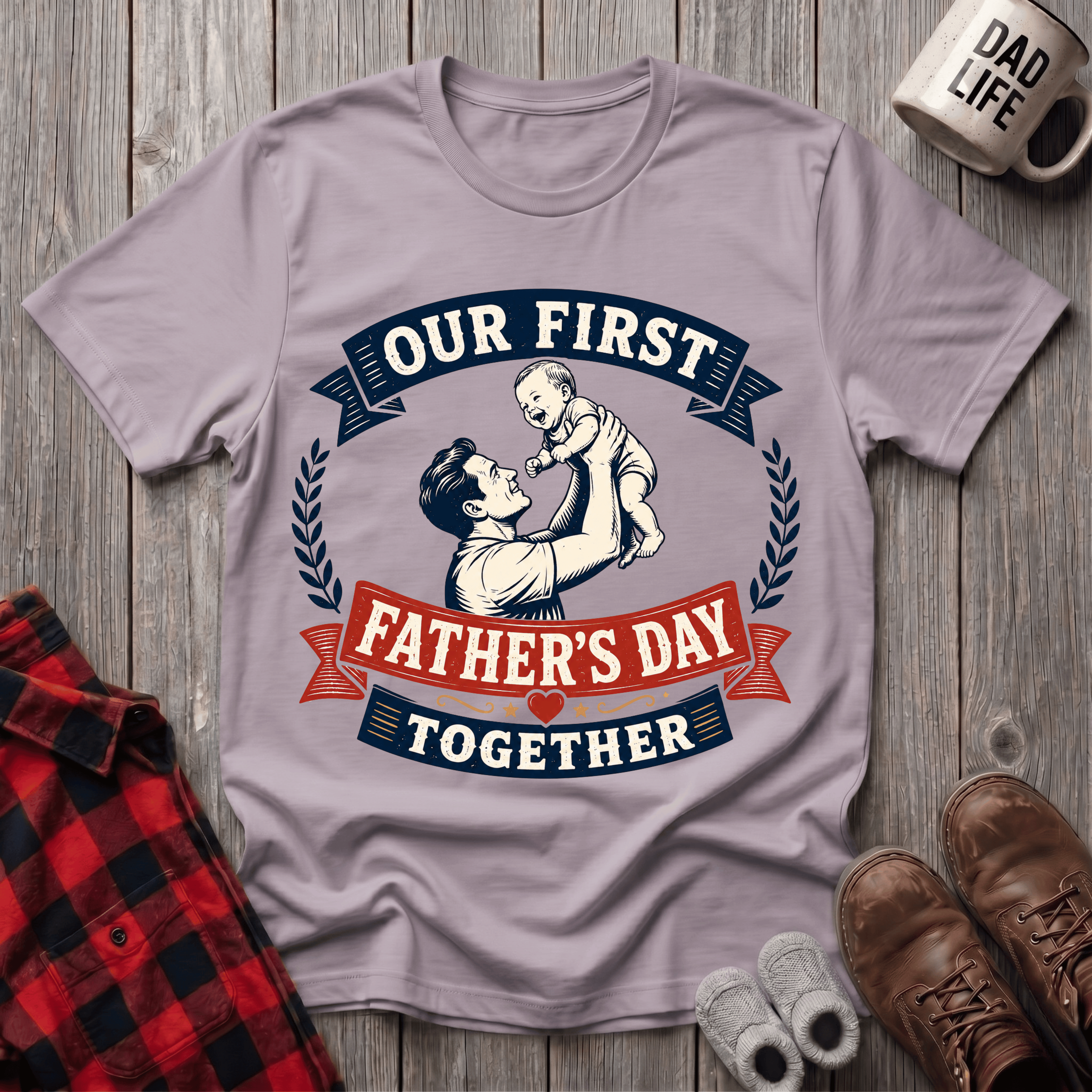Our First Fathers Day 1 T-Shirt