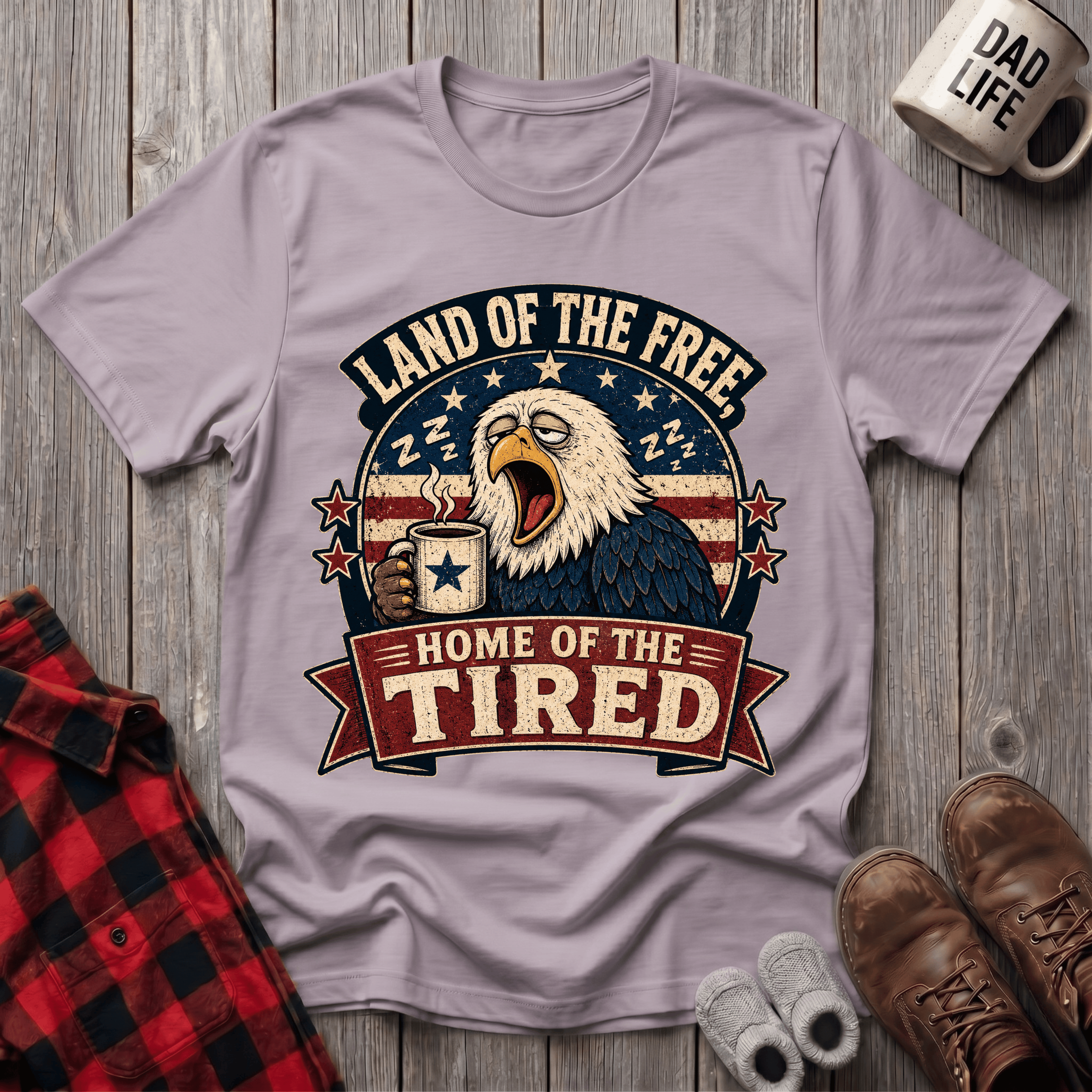 Home Of The Tired T-Shirt