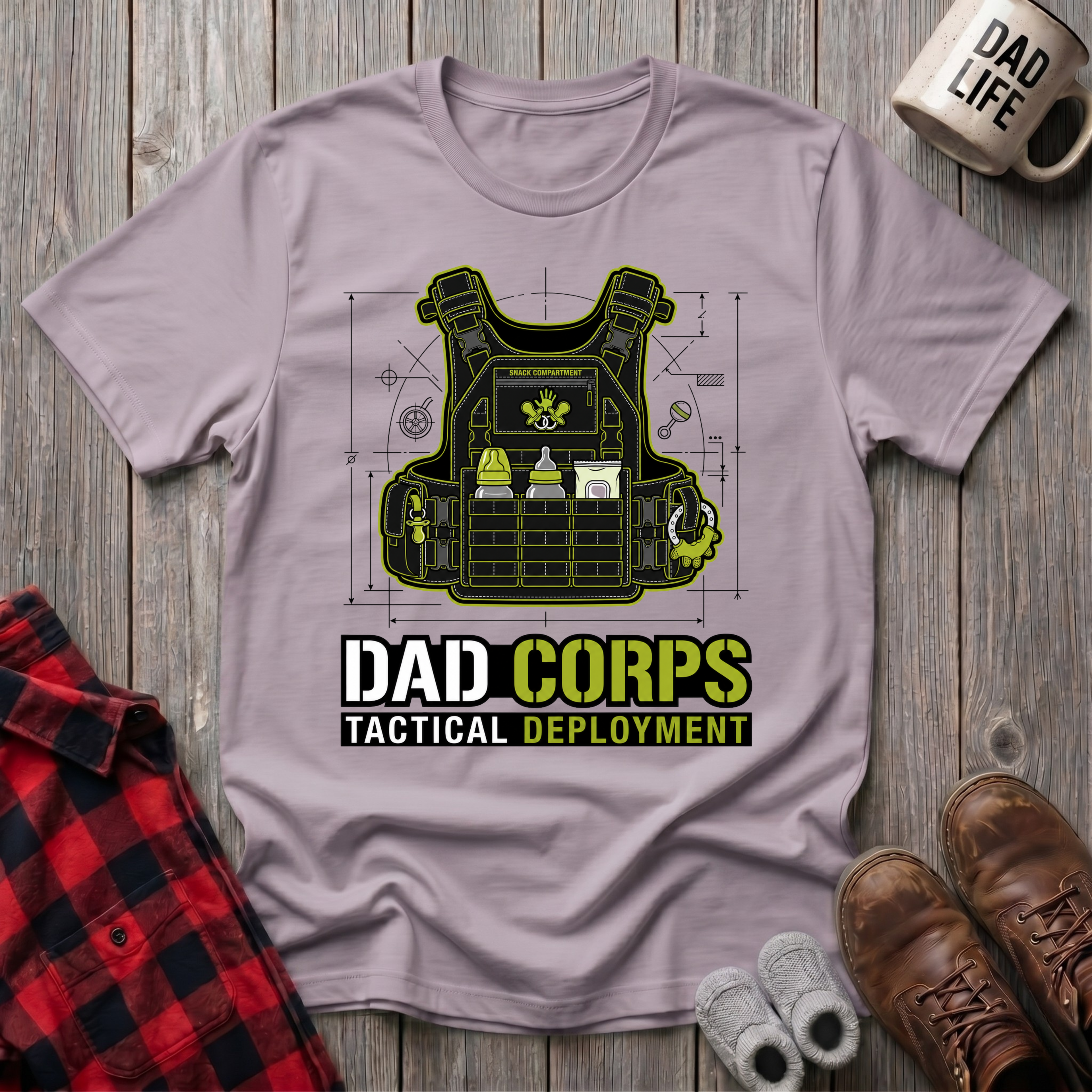 Dad Corps Tactical Deployment T-Shirt