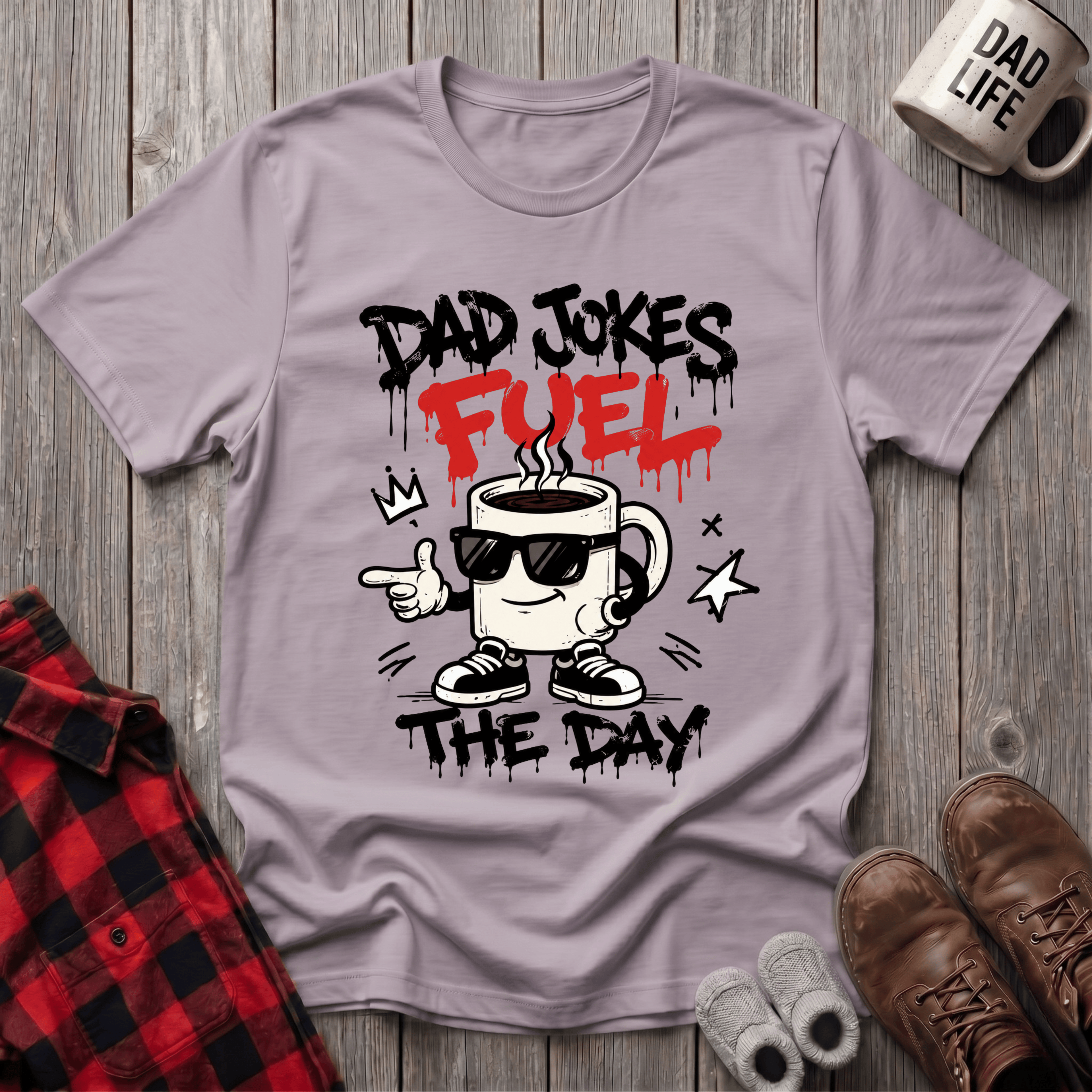Dad Jokes Fuel T-Shirt