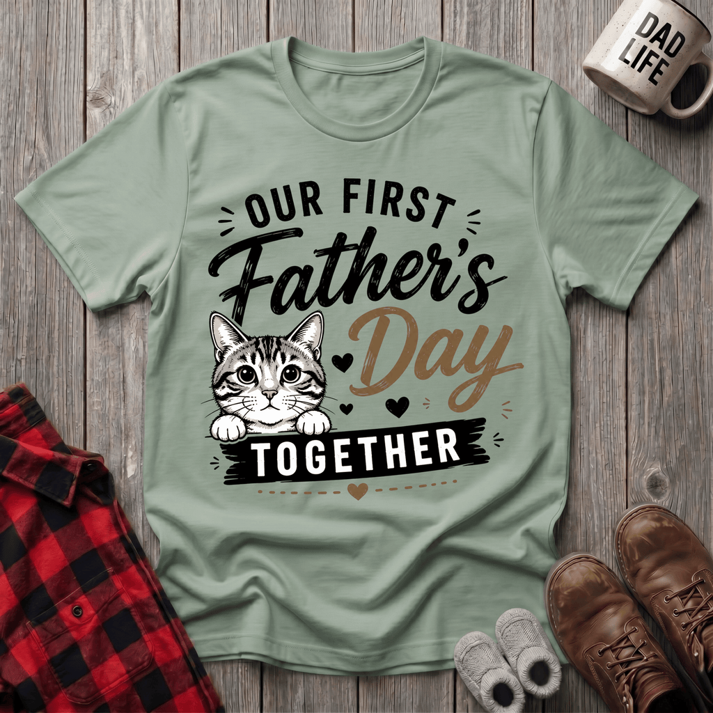 Our First Fathers Day 4 T-Shirt