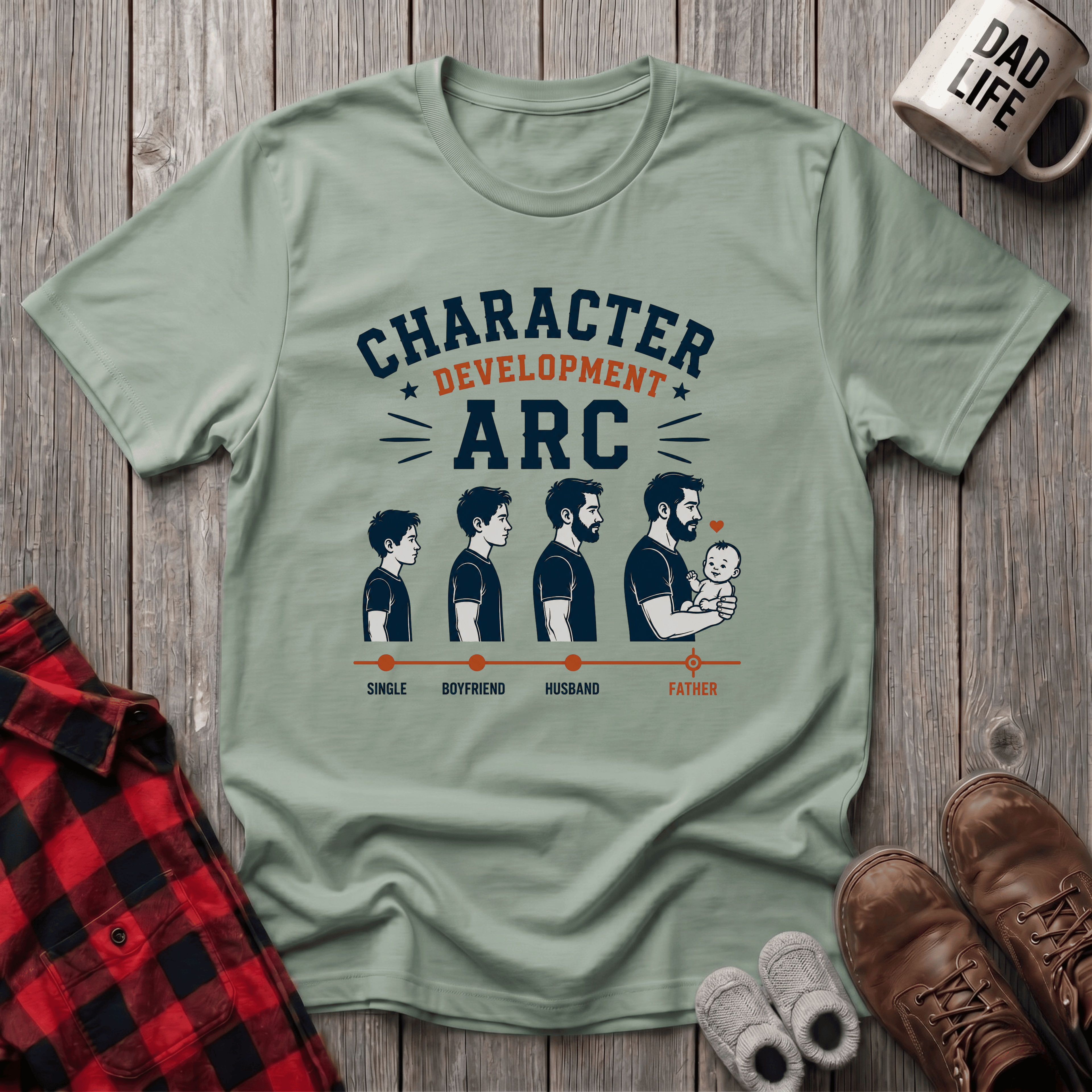 Character Development Arc T-Shirt