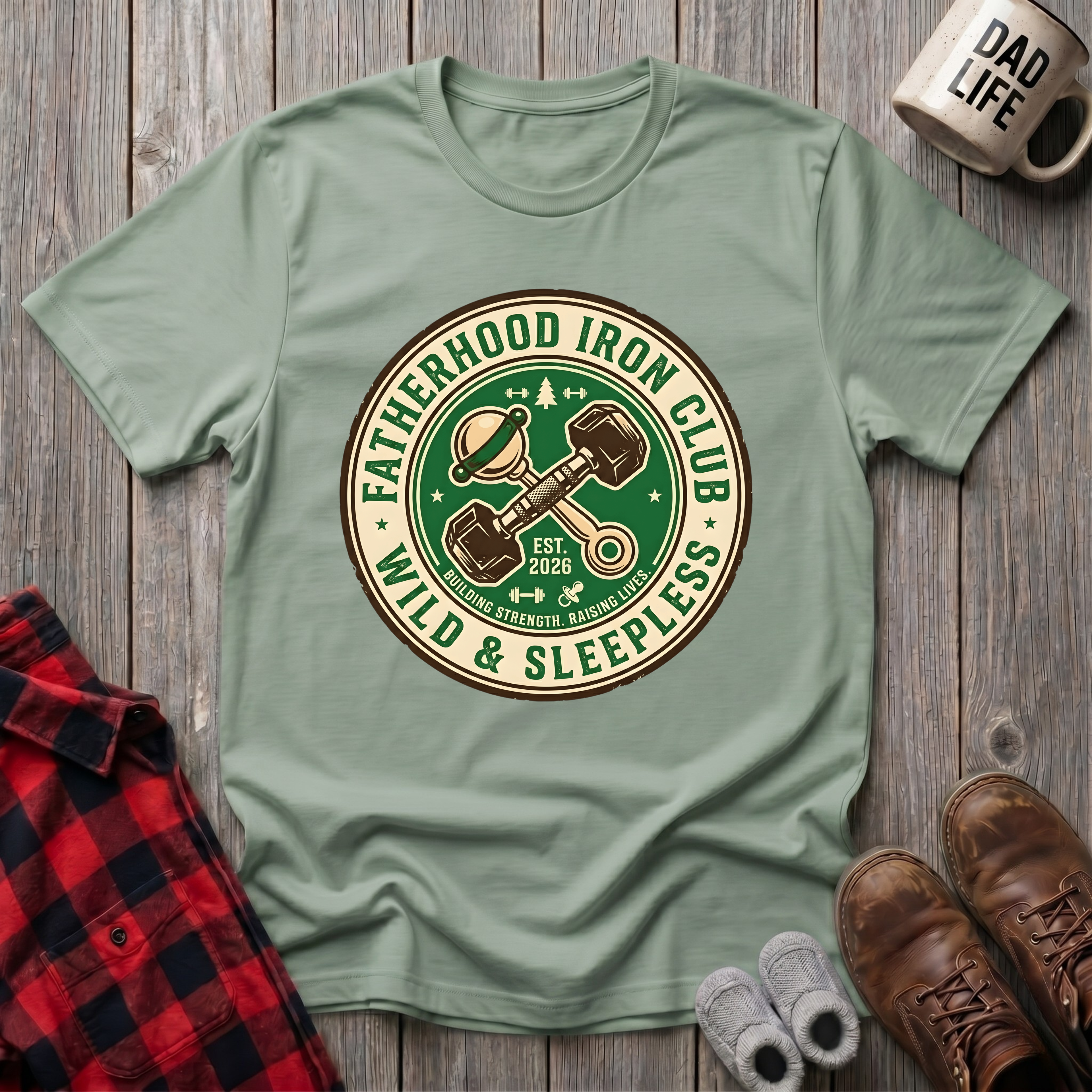 Fatherhood Iron Club T-Shirt