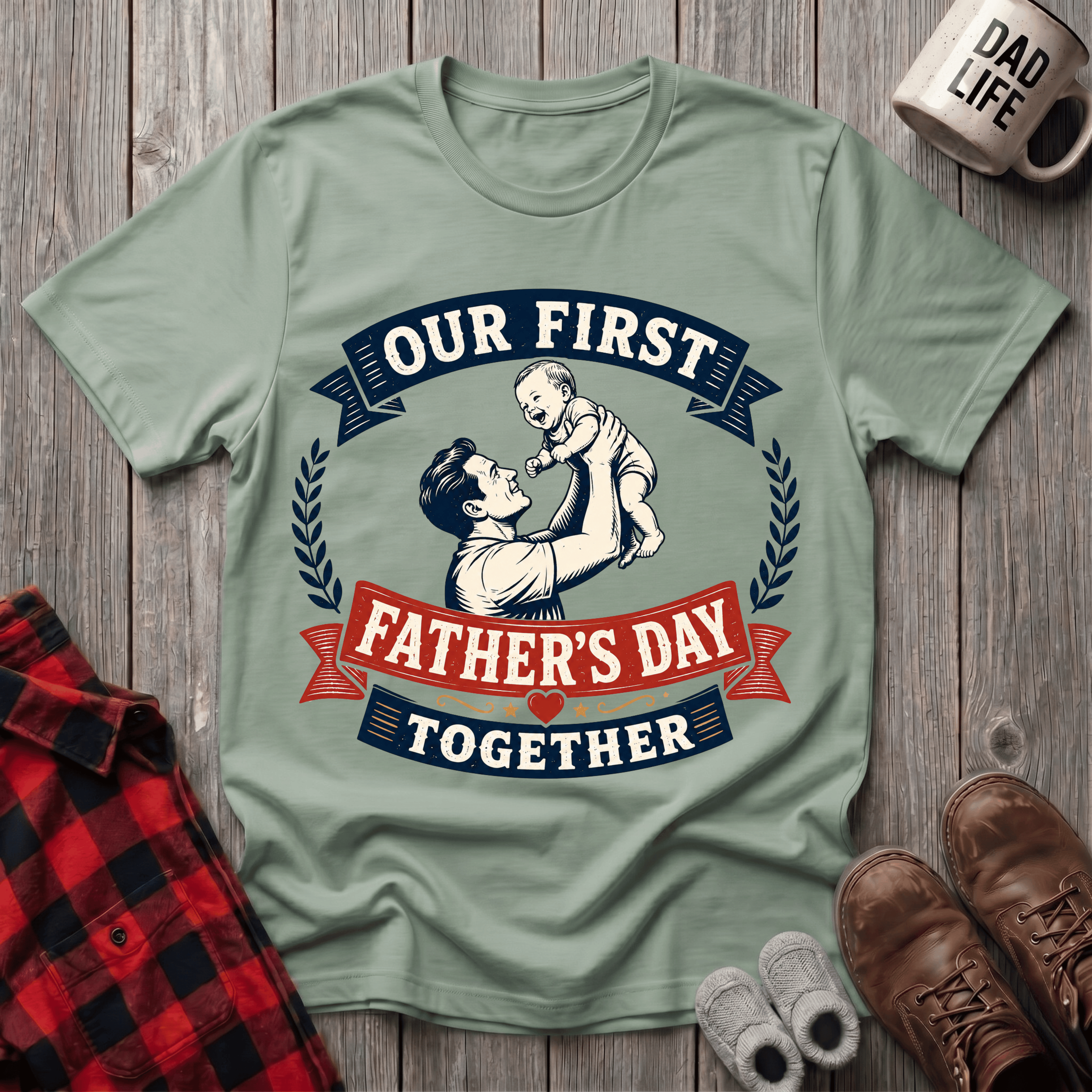 Our First Fathers Day 1 T-Shirt
