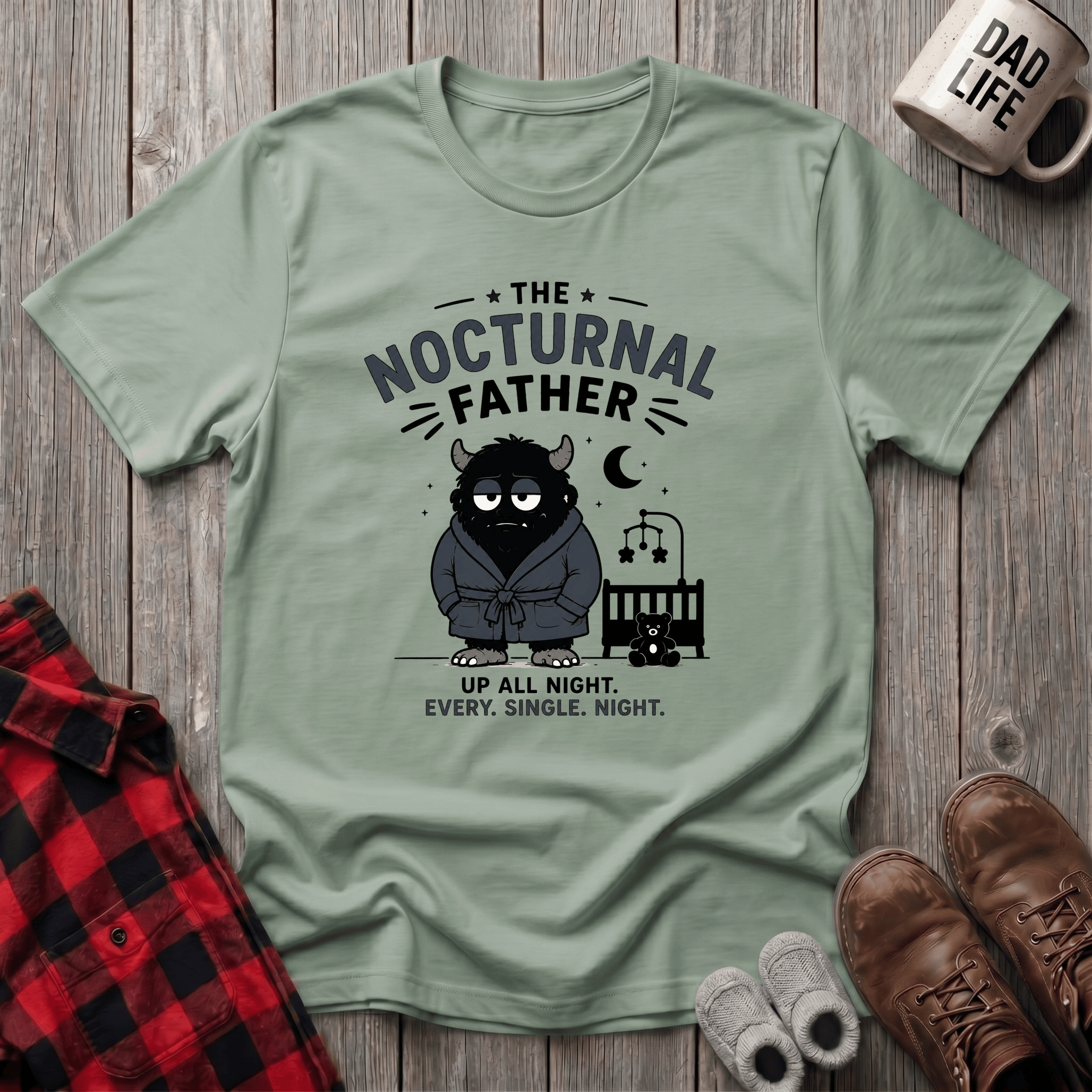 The Nocturnal Father T-Shirt