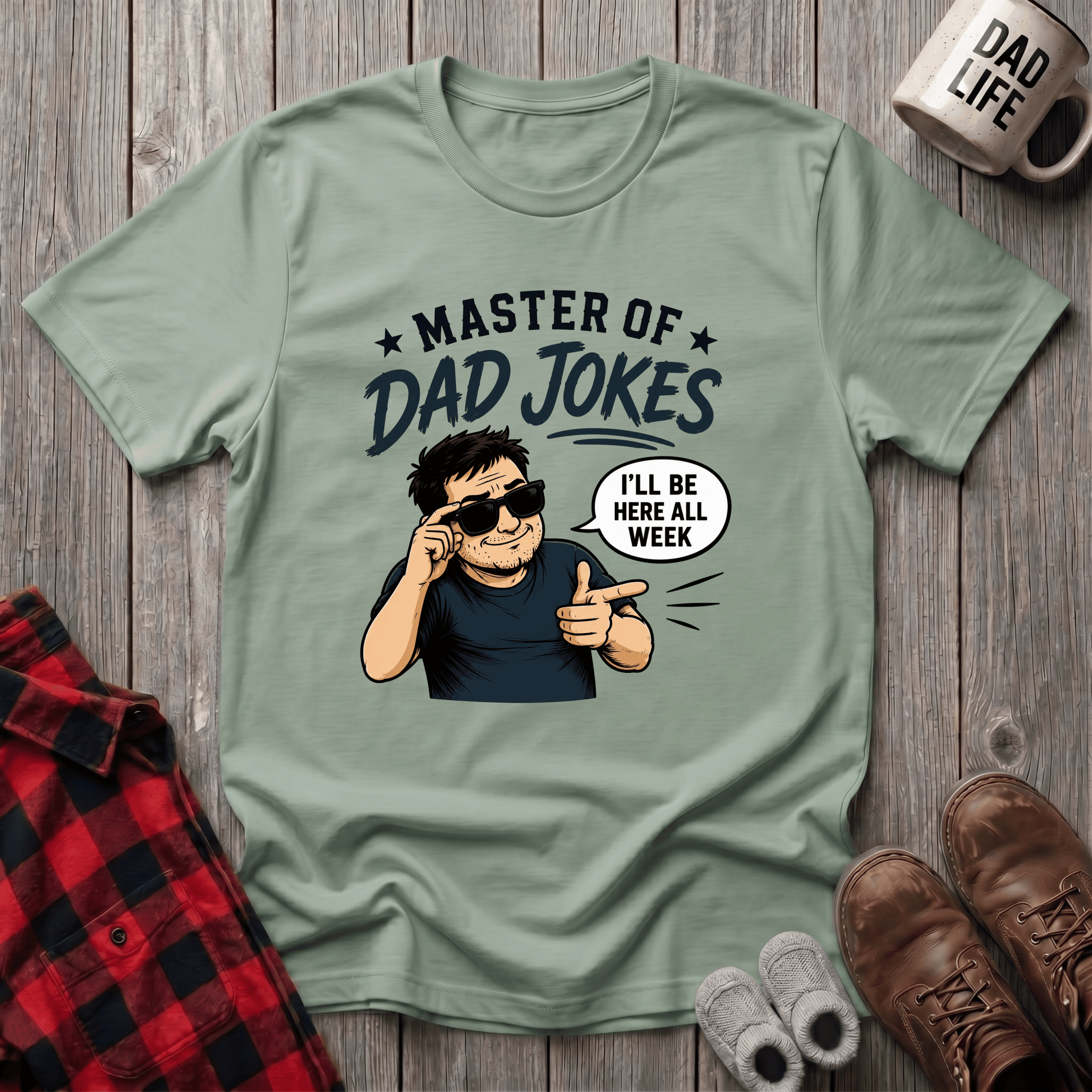 Master Of Dad Jokes T-Shirt