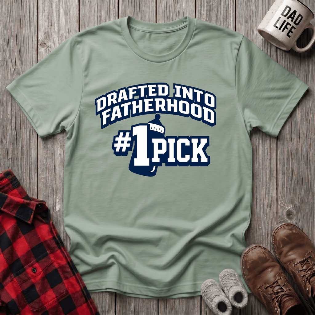 Drafted Into Fatherhood T-Shirt