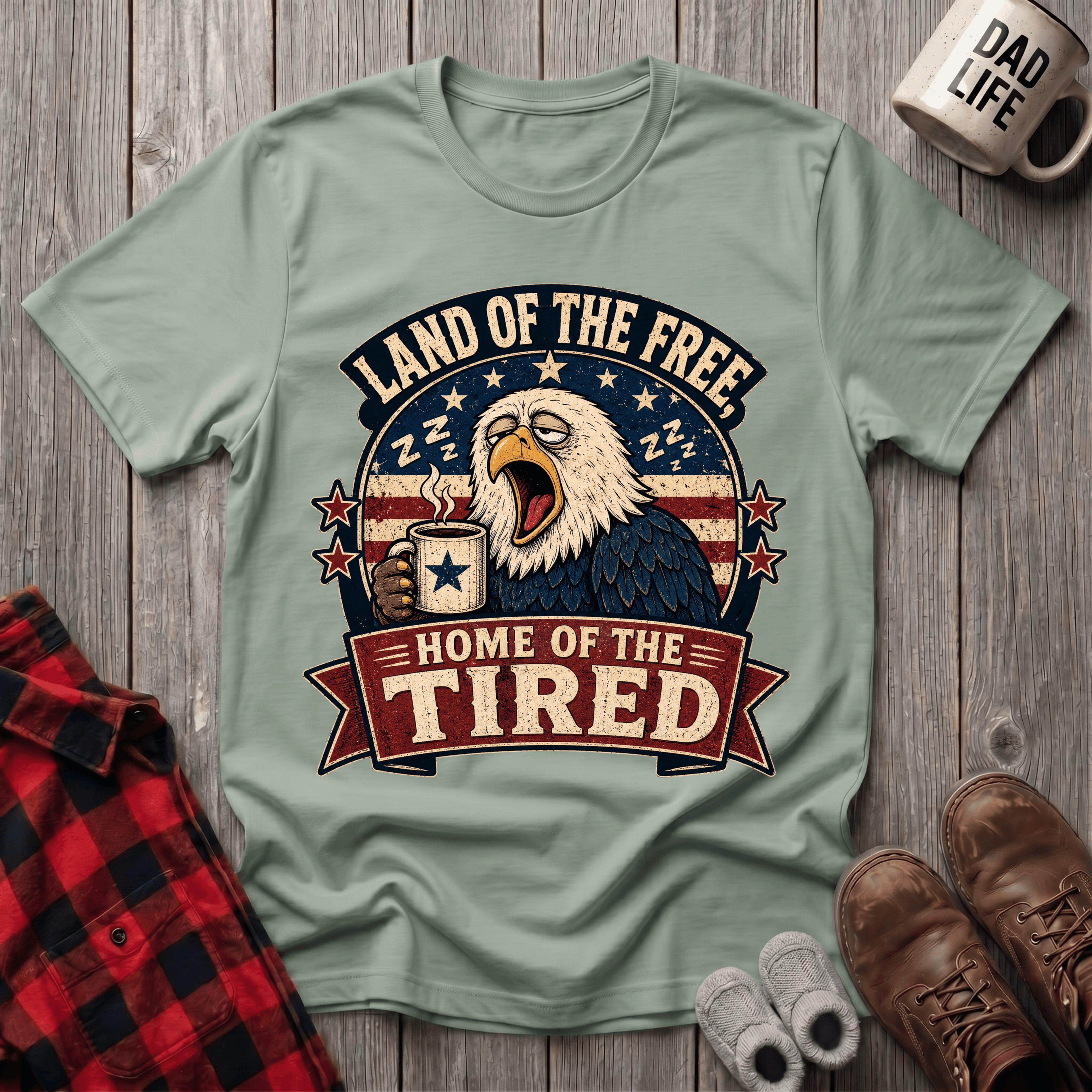 Home Of The Tired T-Shirt