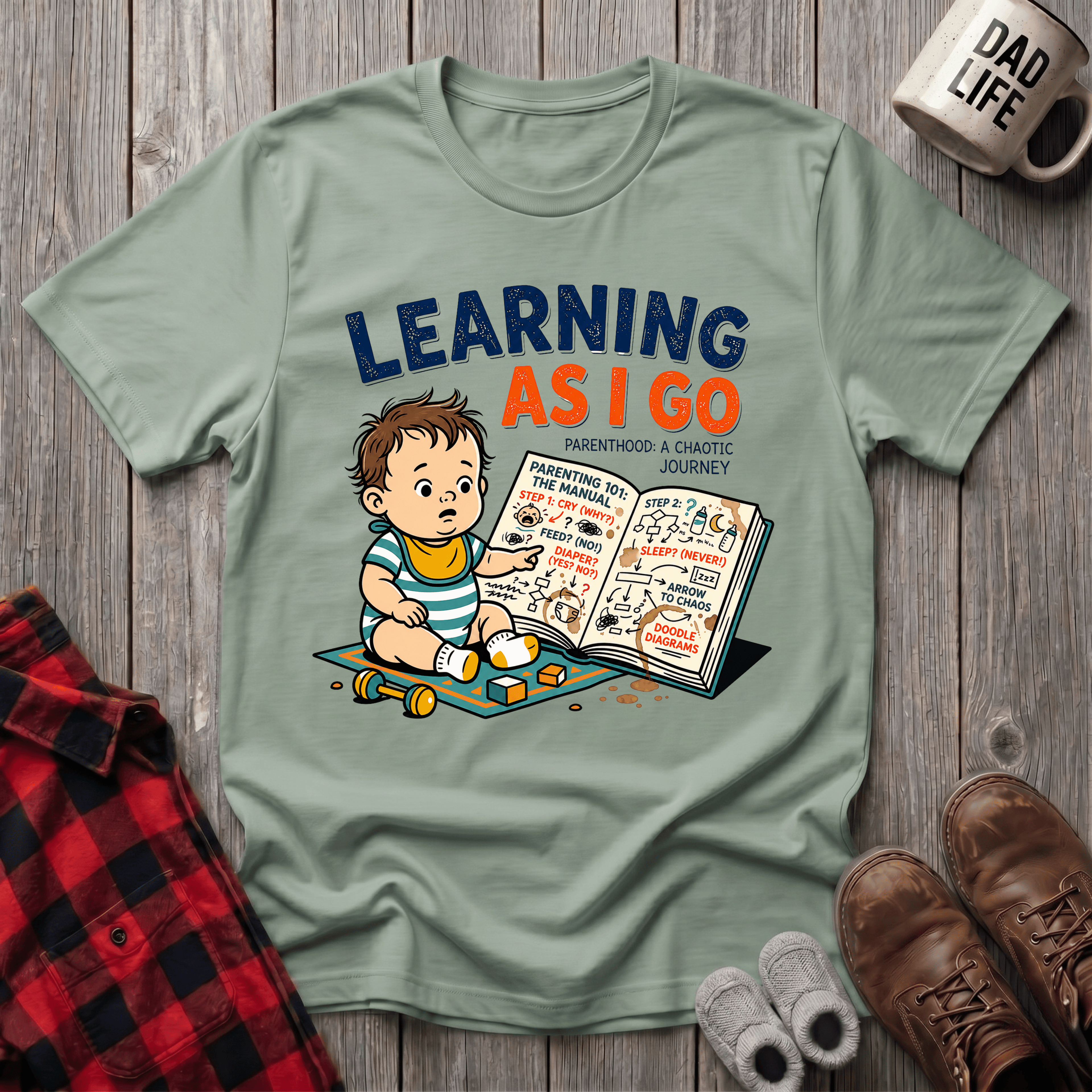 Learning As I Go T-Shirt