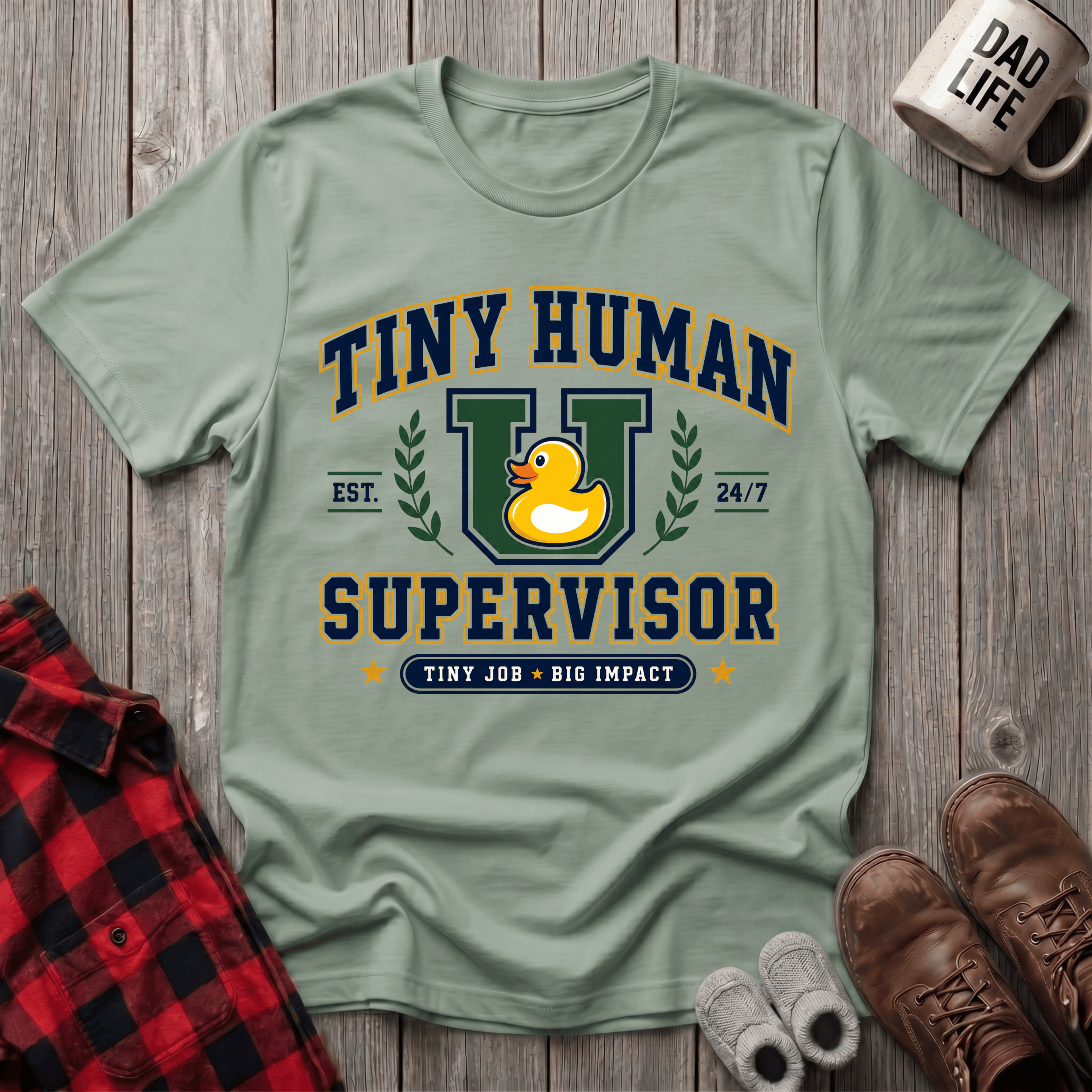 Tiny Human Supervisor T-Shirt