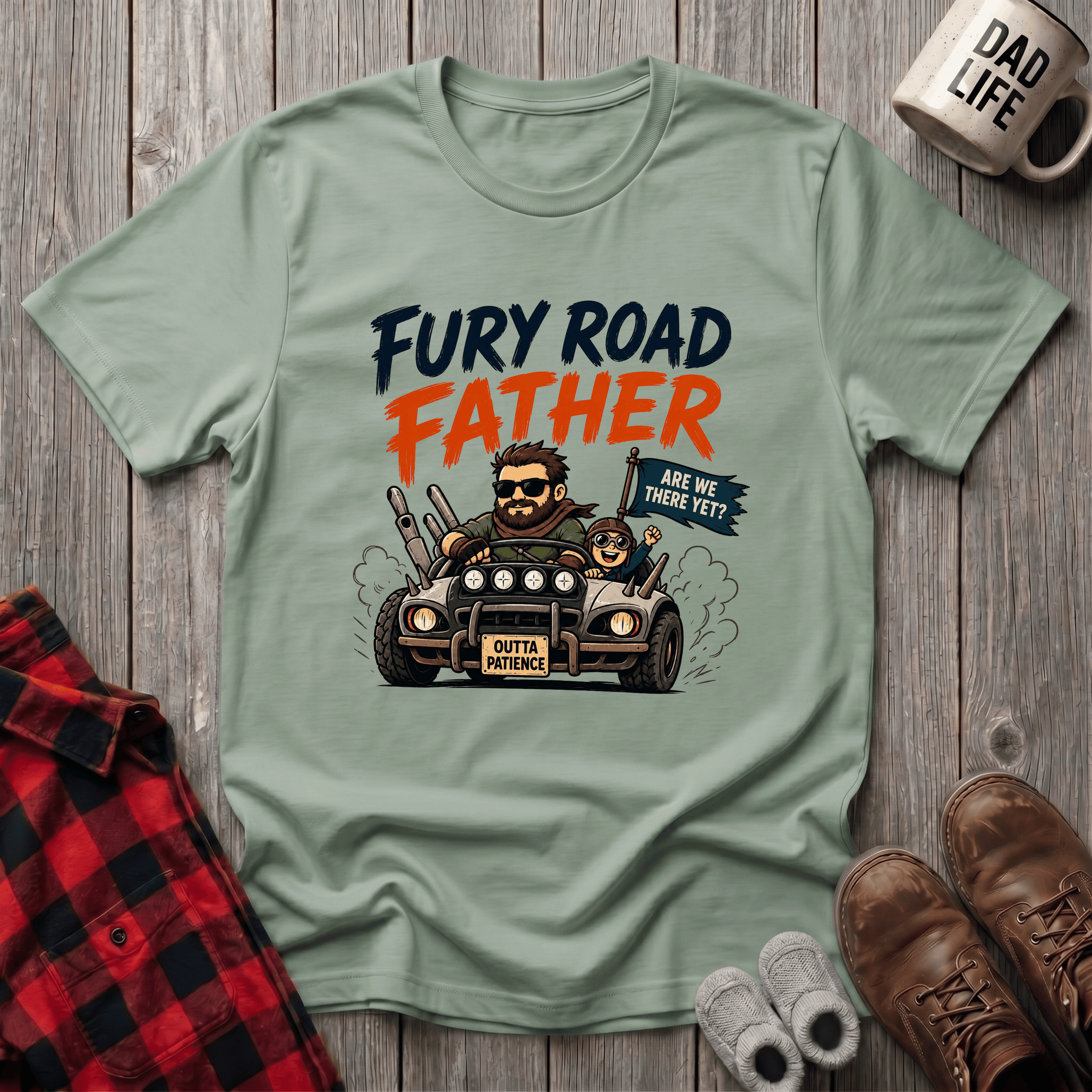 Fury Road Father T-Shirt