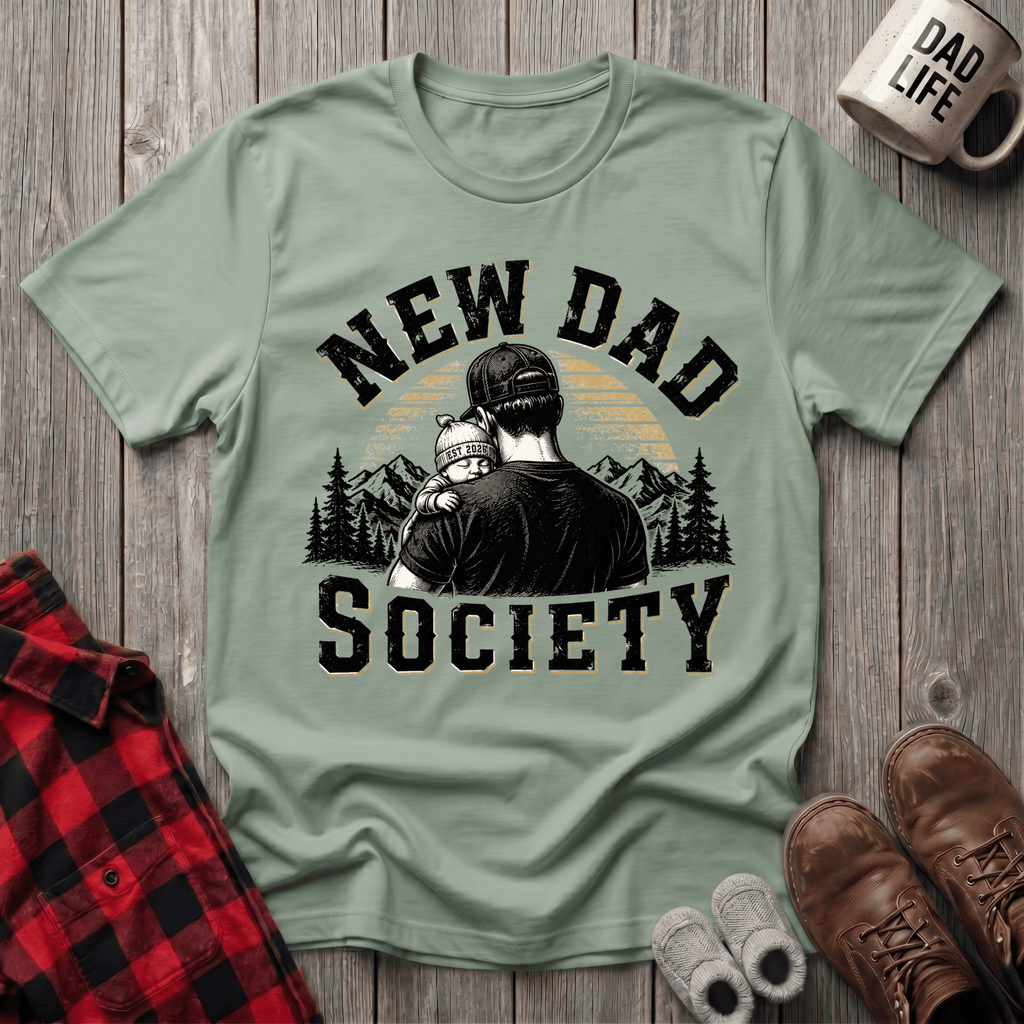 New Dad Society T-Shirt