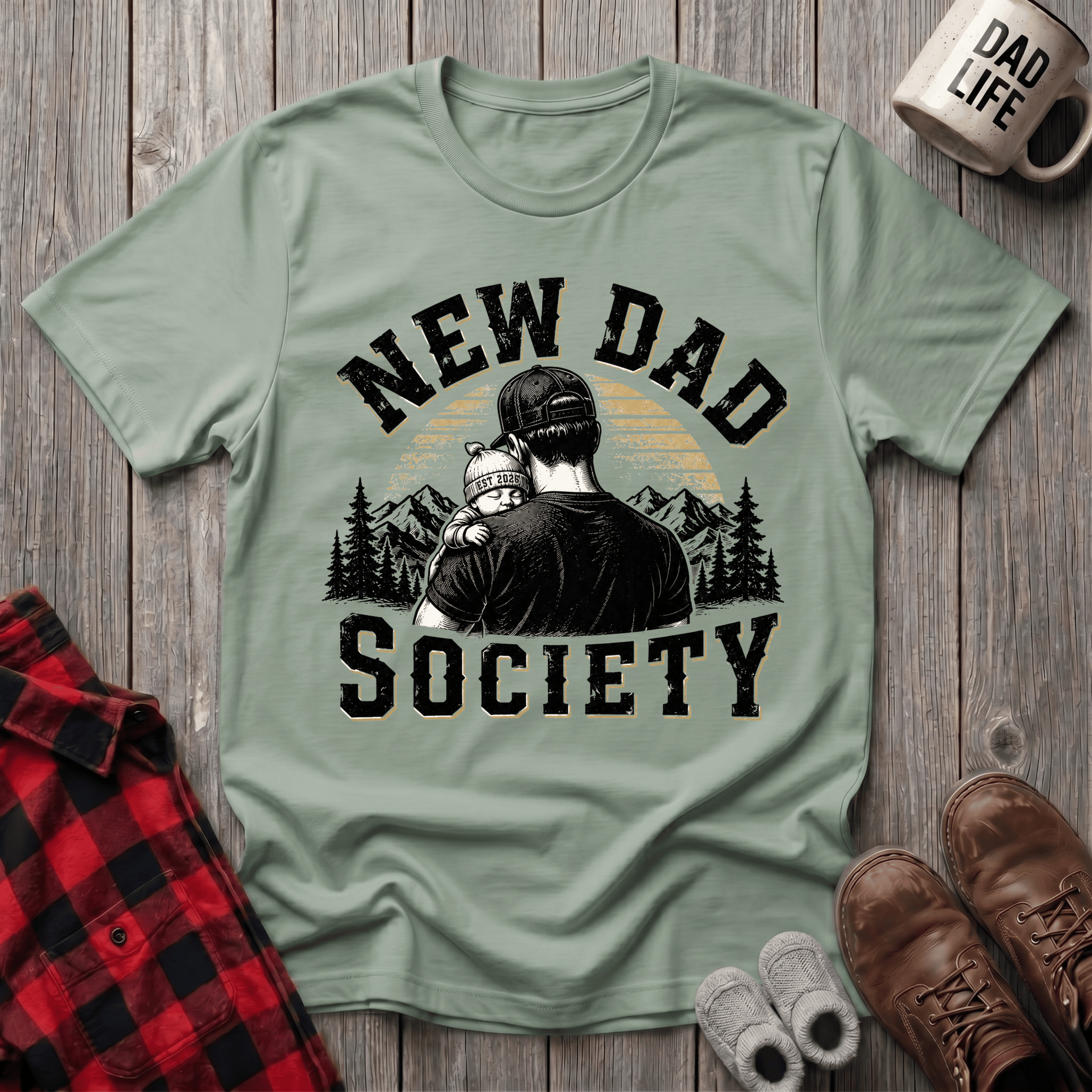 New Dad Society T-Shirt
