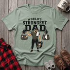 Worlds Strongest Dad T-Shirt