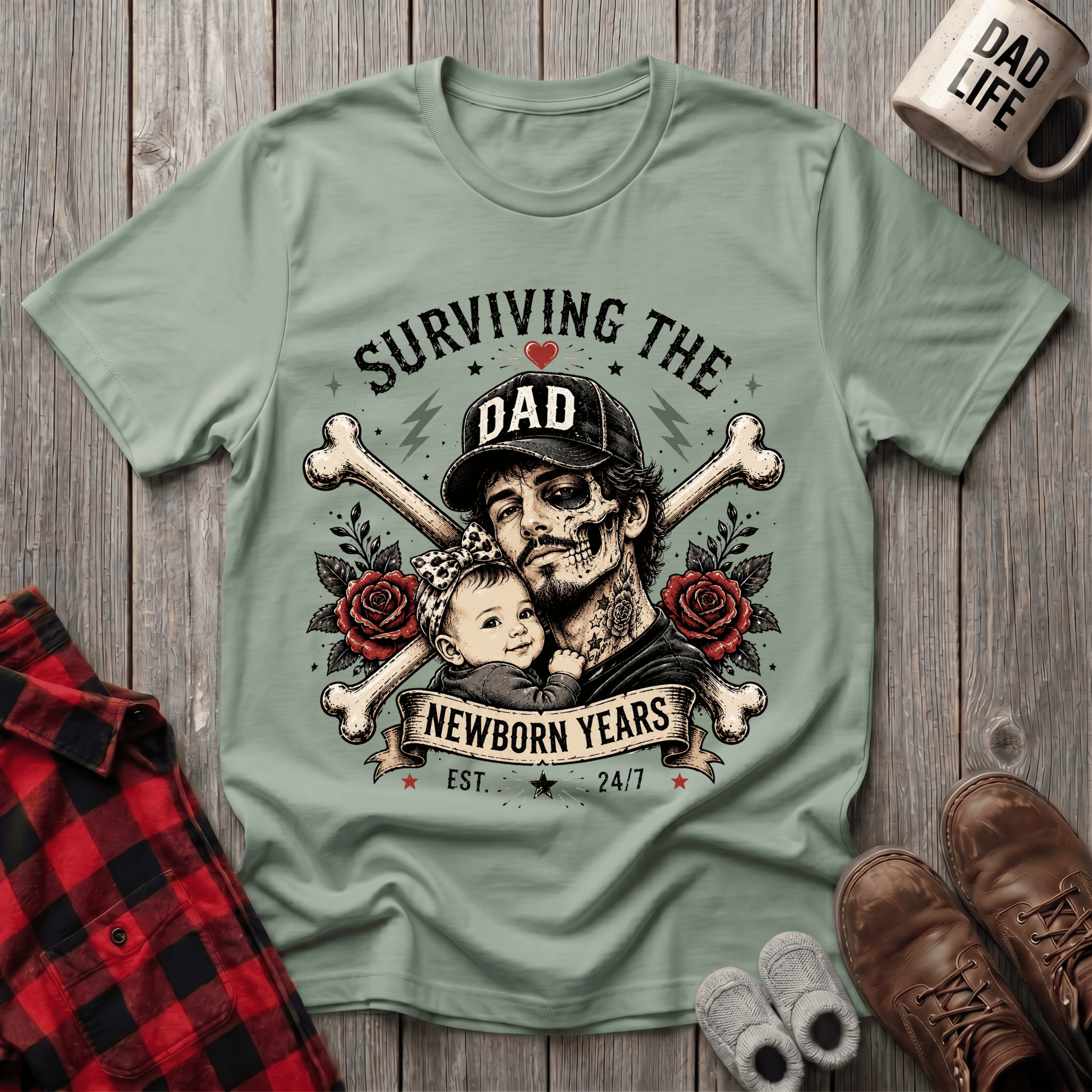 Surviving The Newborns T-Shirt