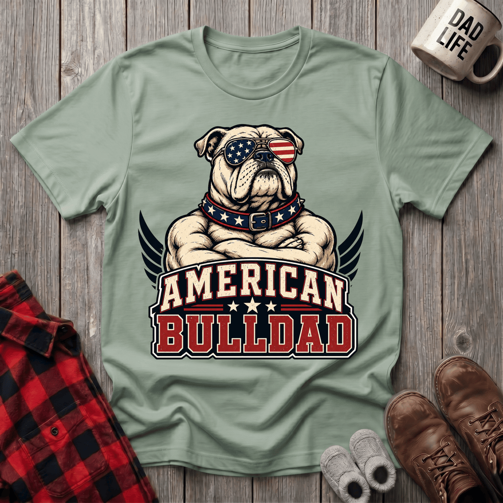 American Bull Dad T-Shirt