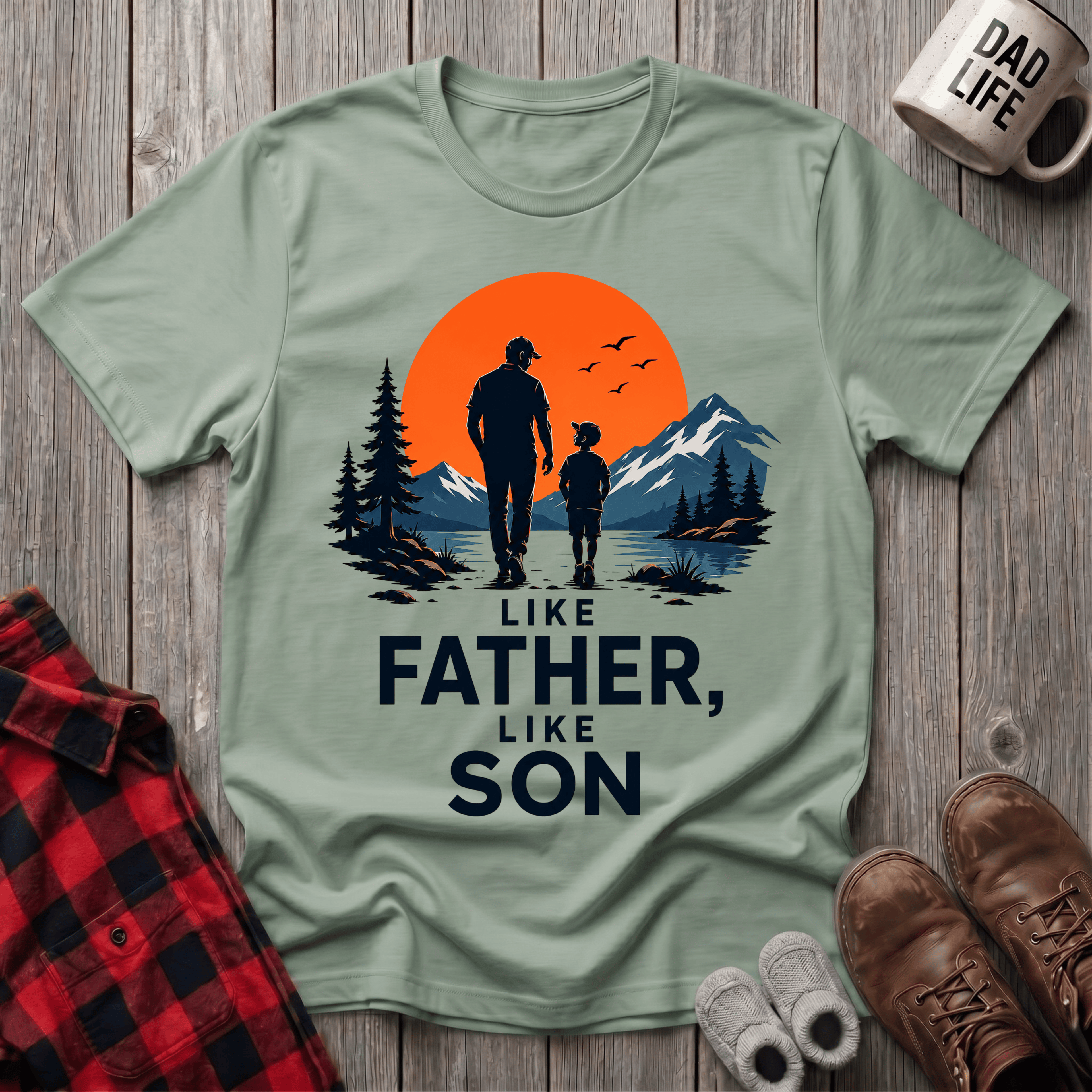 Like Father & Son T-Shirt