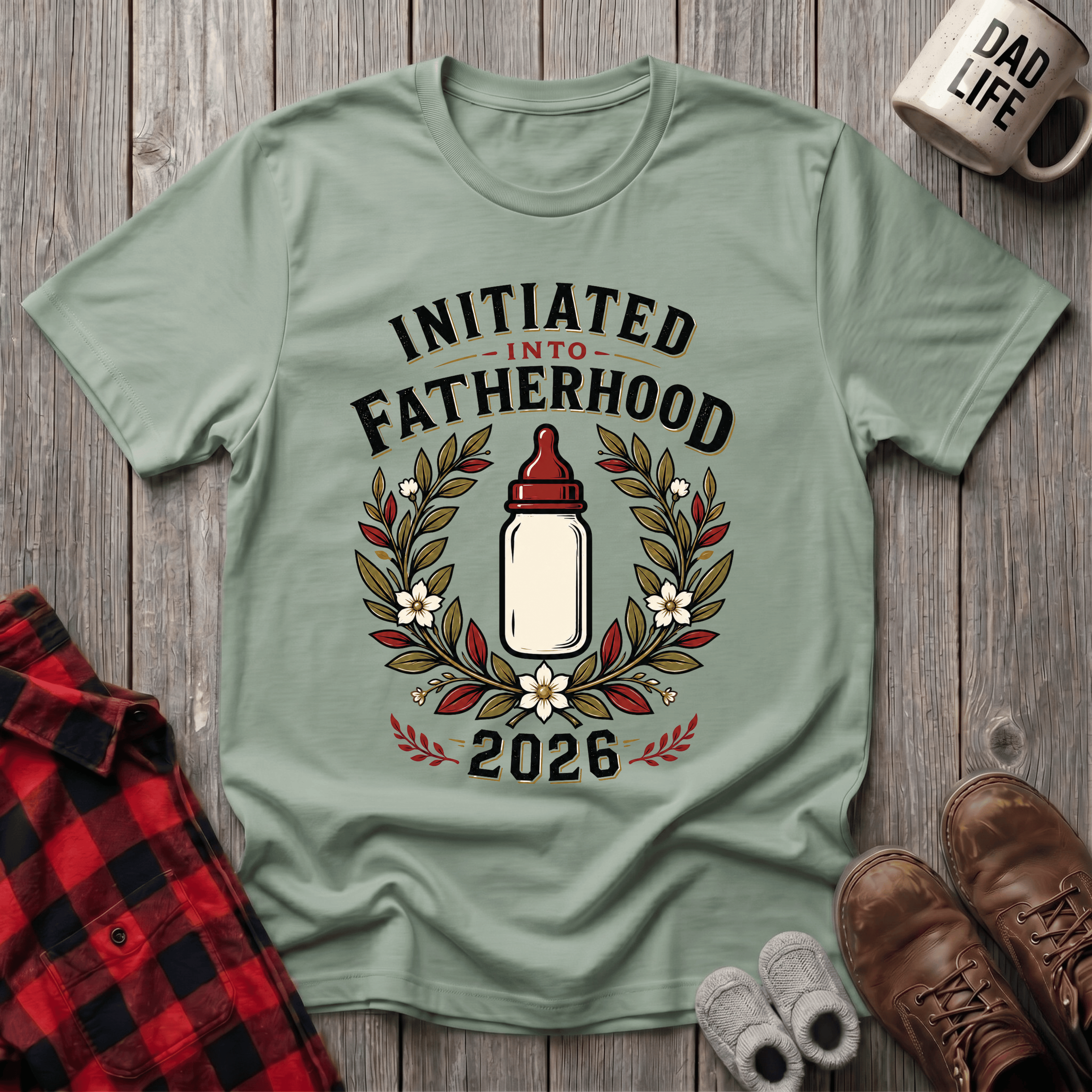 Initiated Into Fatherhood T-Shirt
