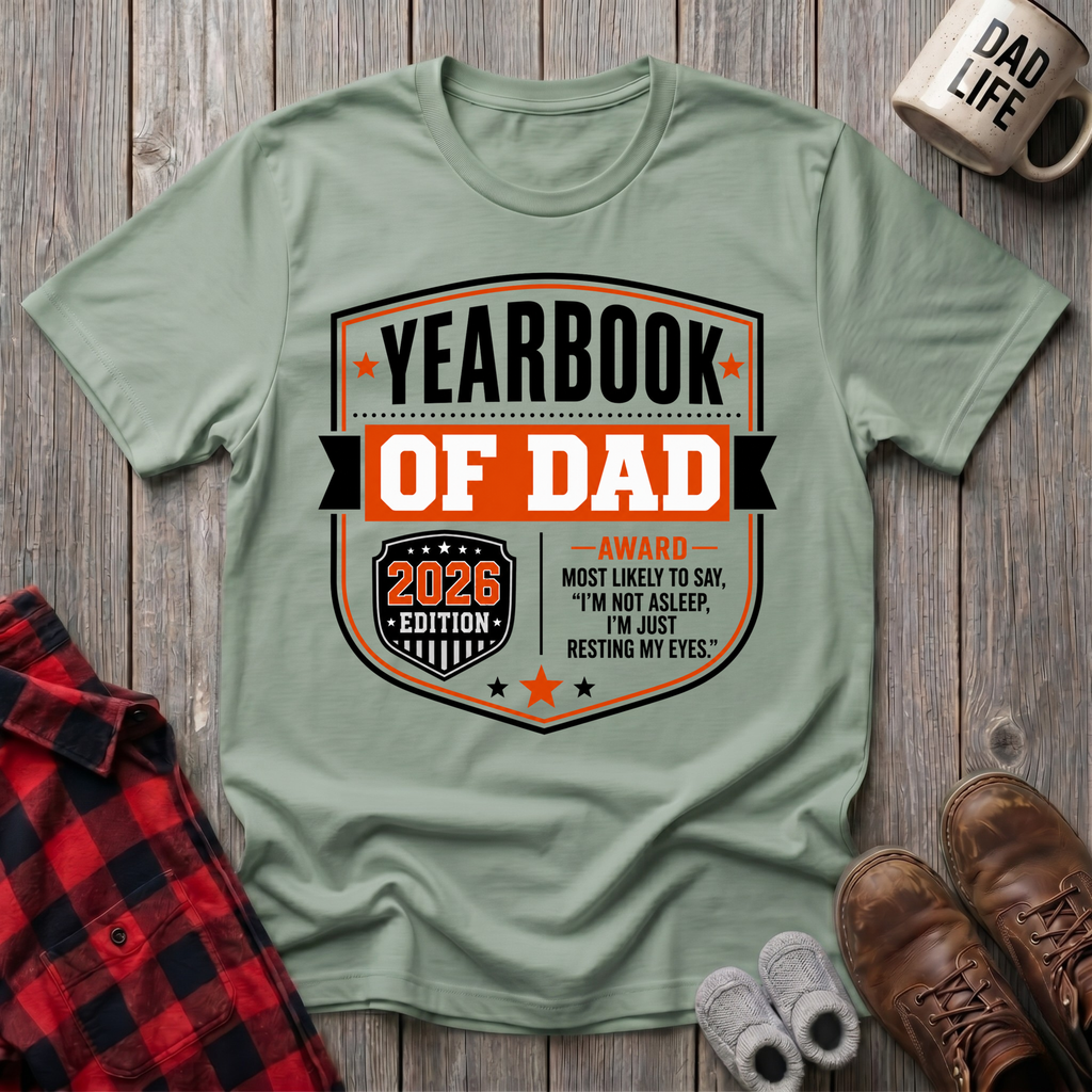 Yearbook Of Dad T-Shirt