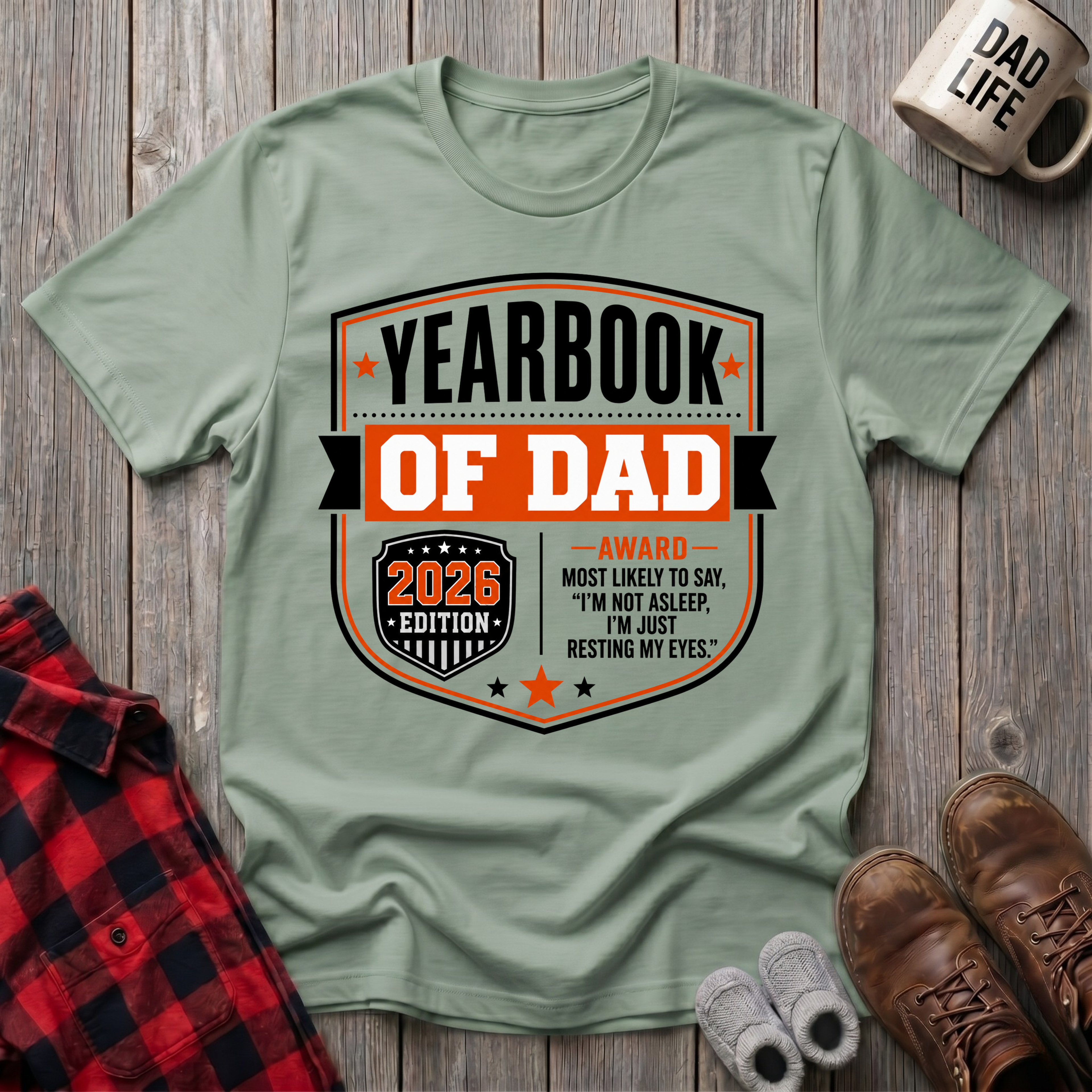 Yearbook Of Dad T-Shirt