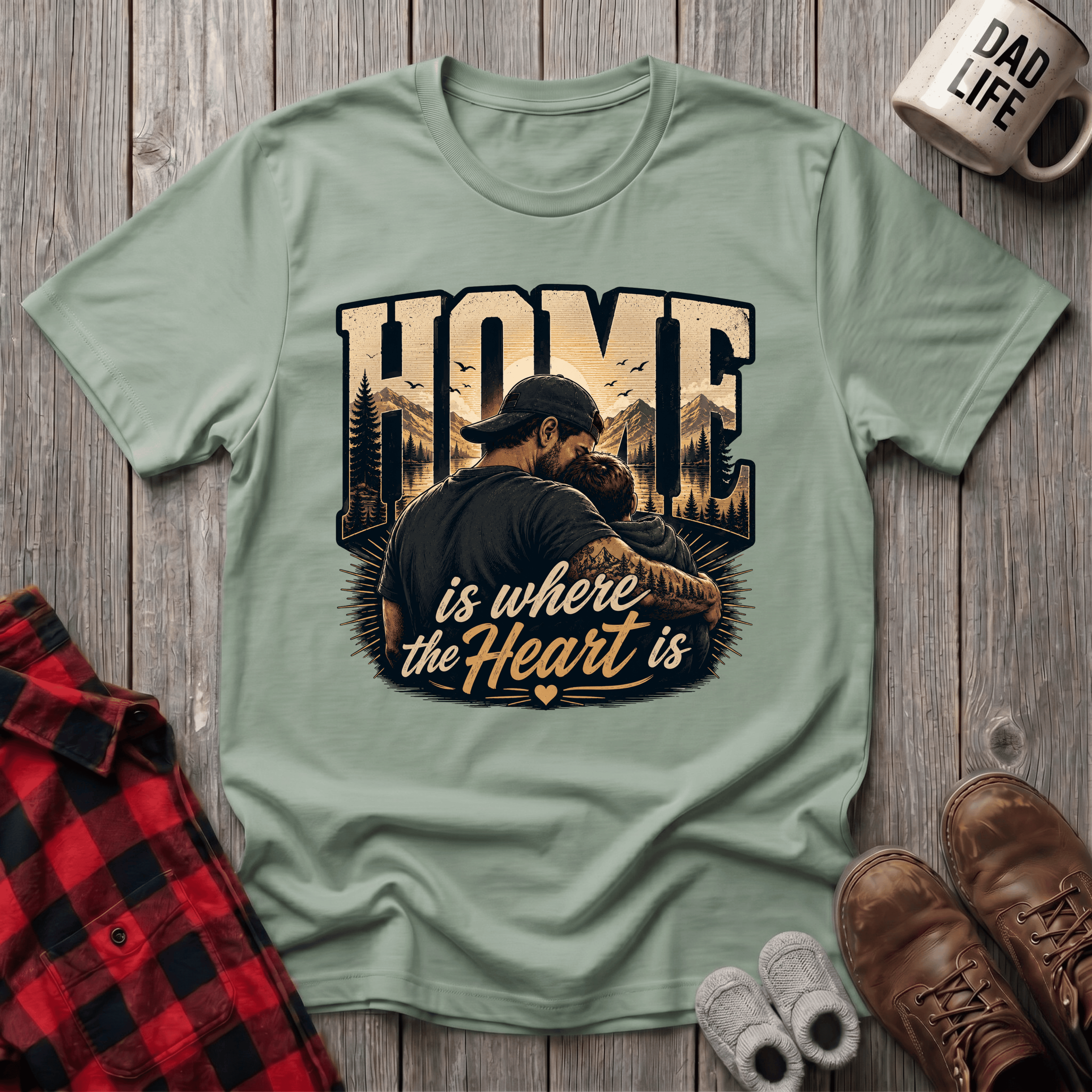 Home Is Where The Heart Is T-Shirt