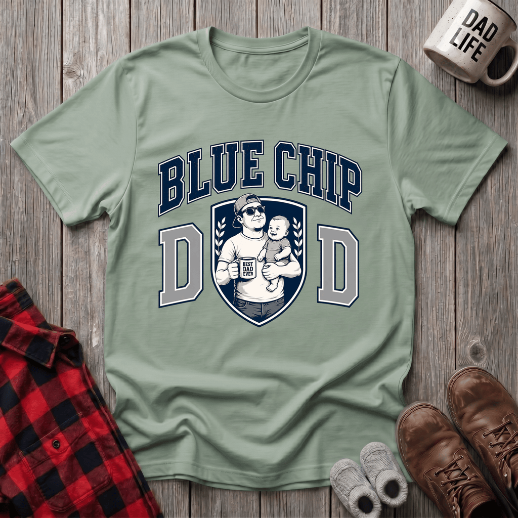 Blue Chip Dad T-Shirt