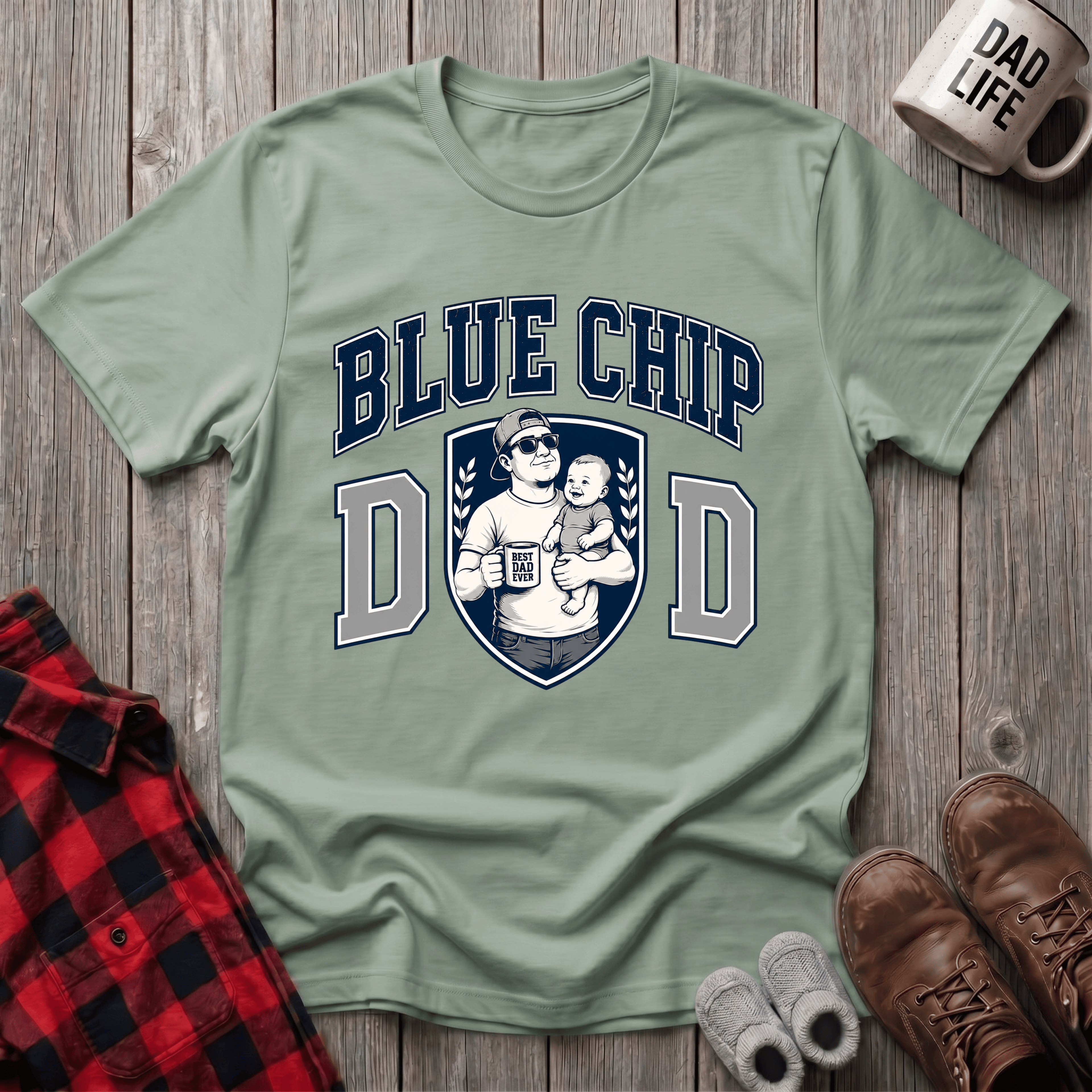 Blue Chip Dad T-Shirt