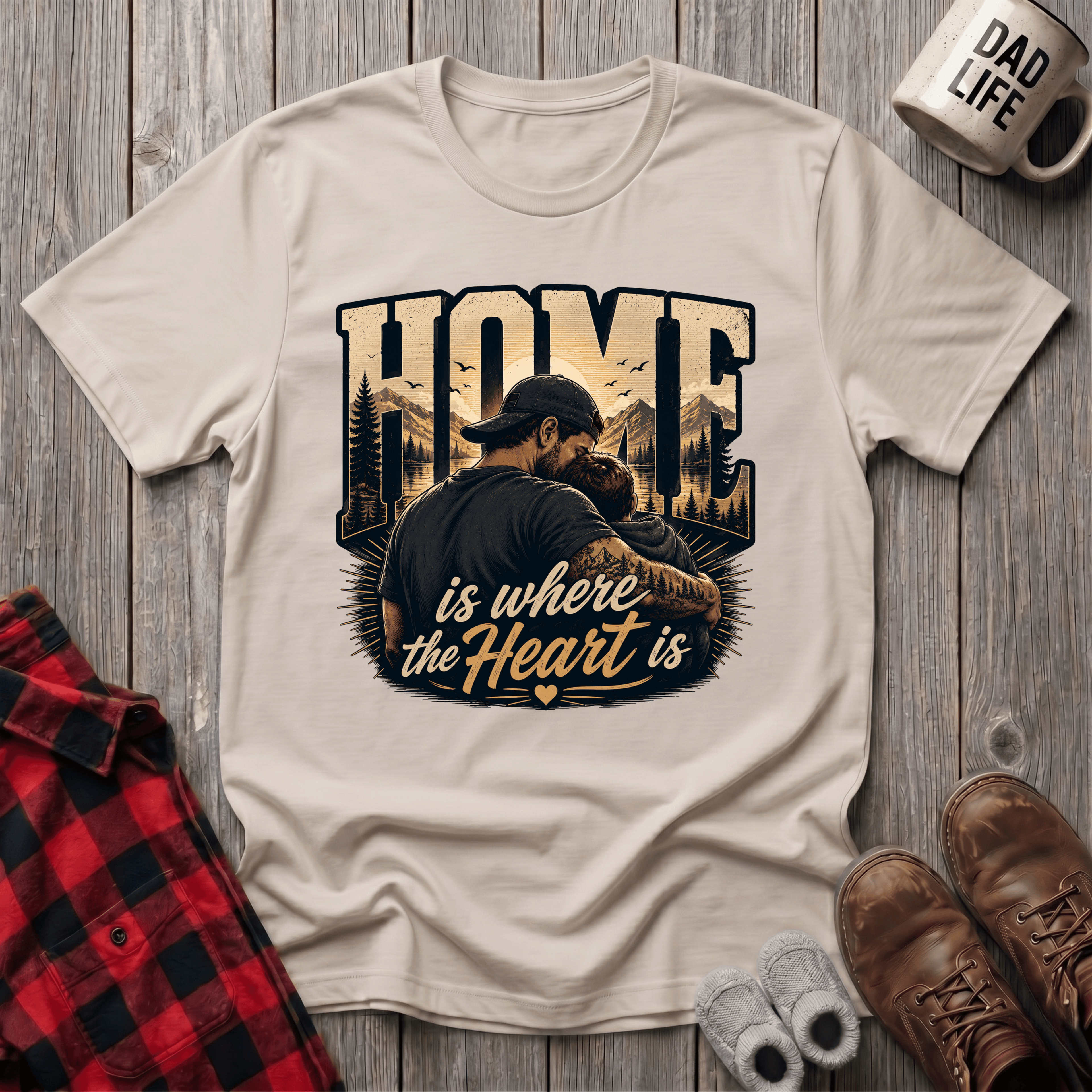 Home Is Where The Heart Is T-Shirt