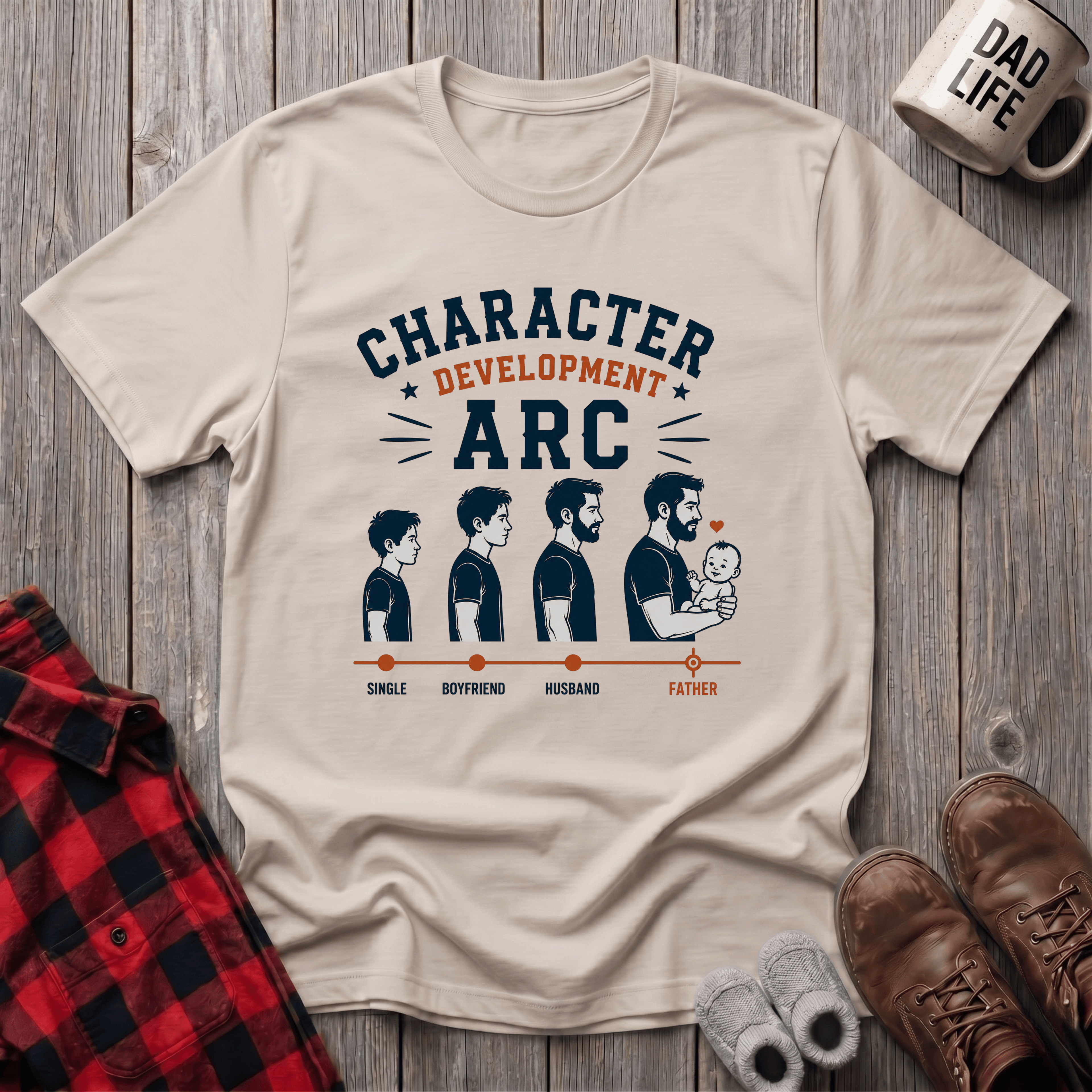 Character Development Arc T-Shirt