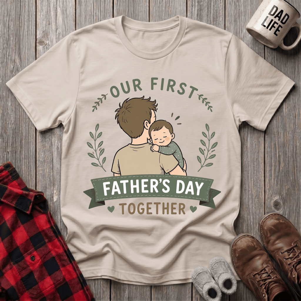 Our First Fathers Day 2 T-Shirt