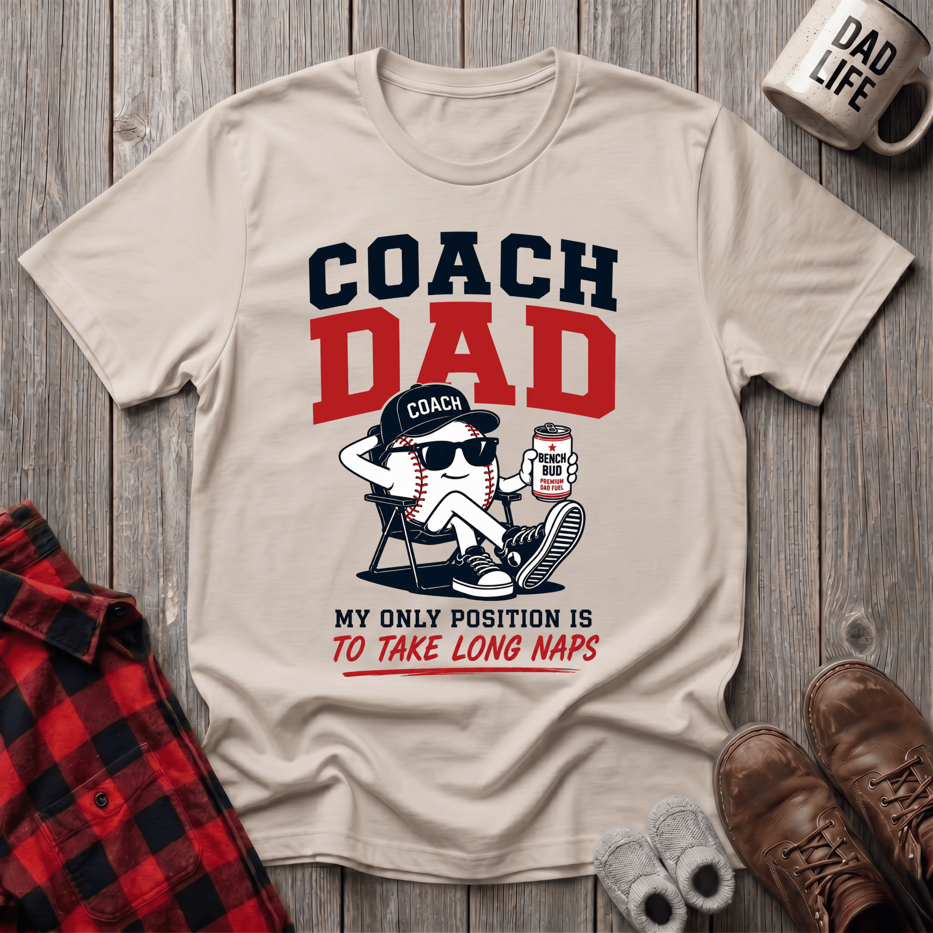 Coach Dad T-Shirt