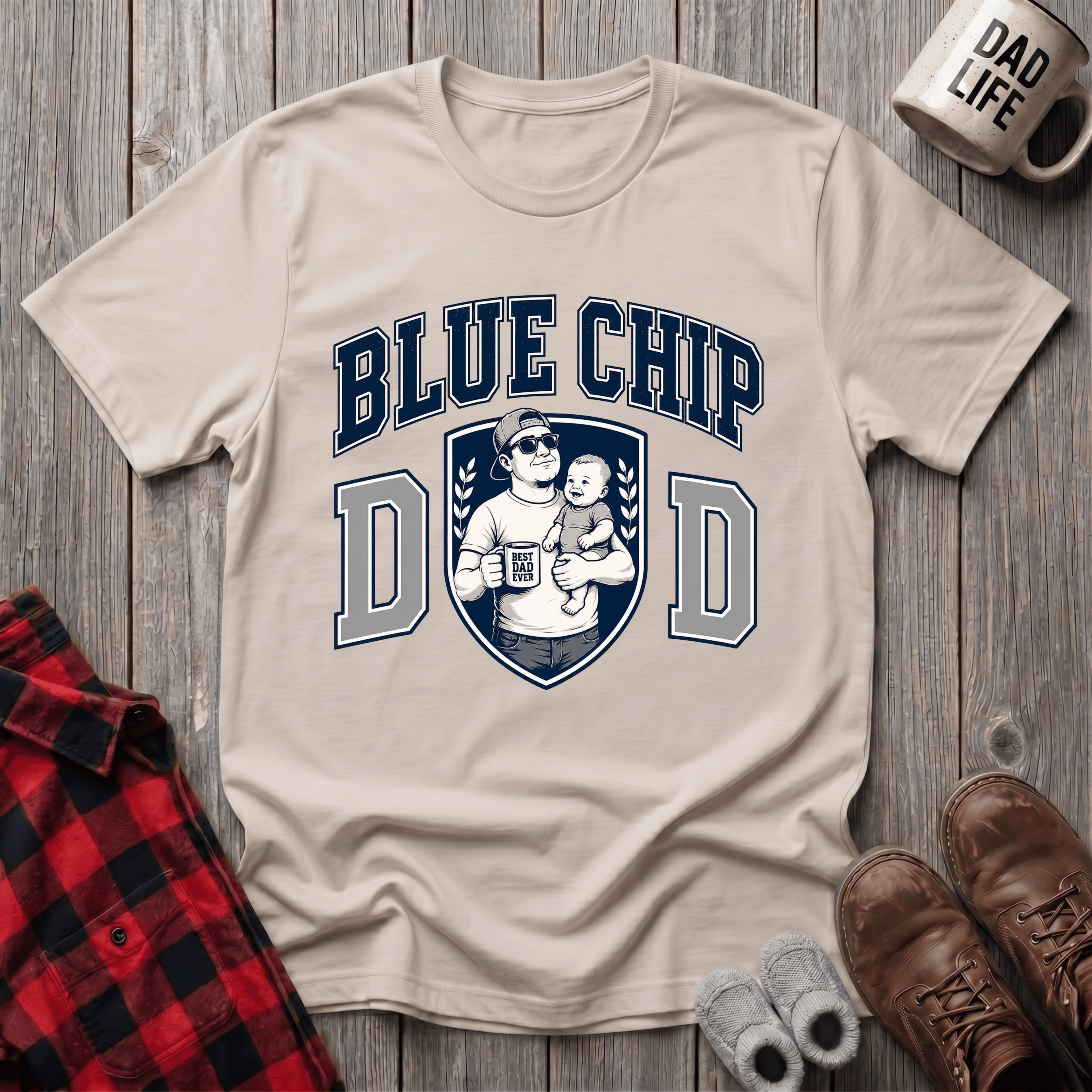 Blue Chip Dad T-Shirt