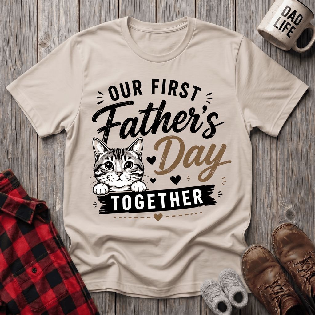 Our First Fathers Day 4 T-Shirt
