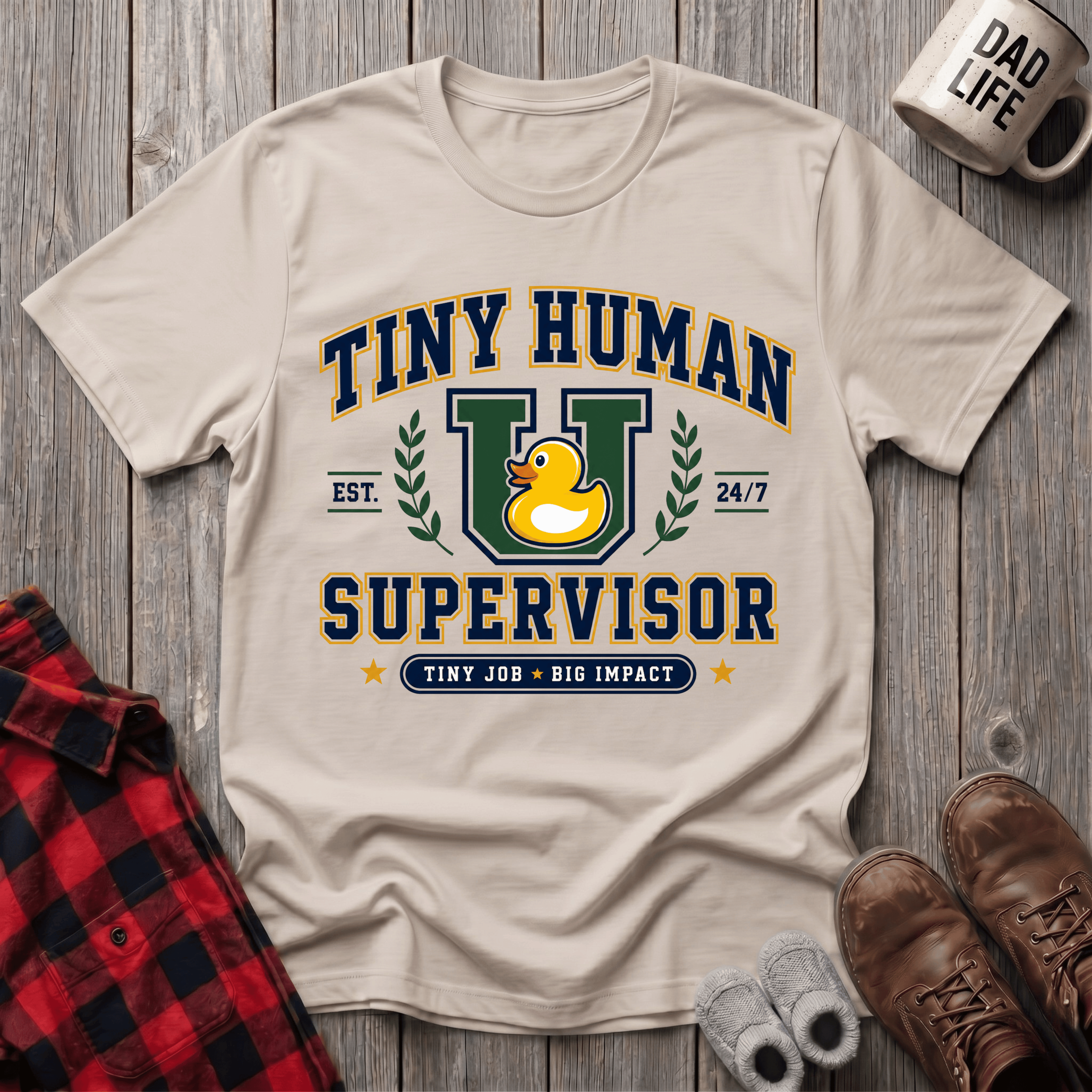 Tiny Human Supervisor T-Shirt