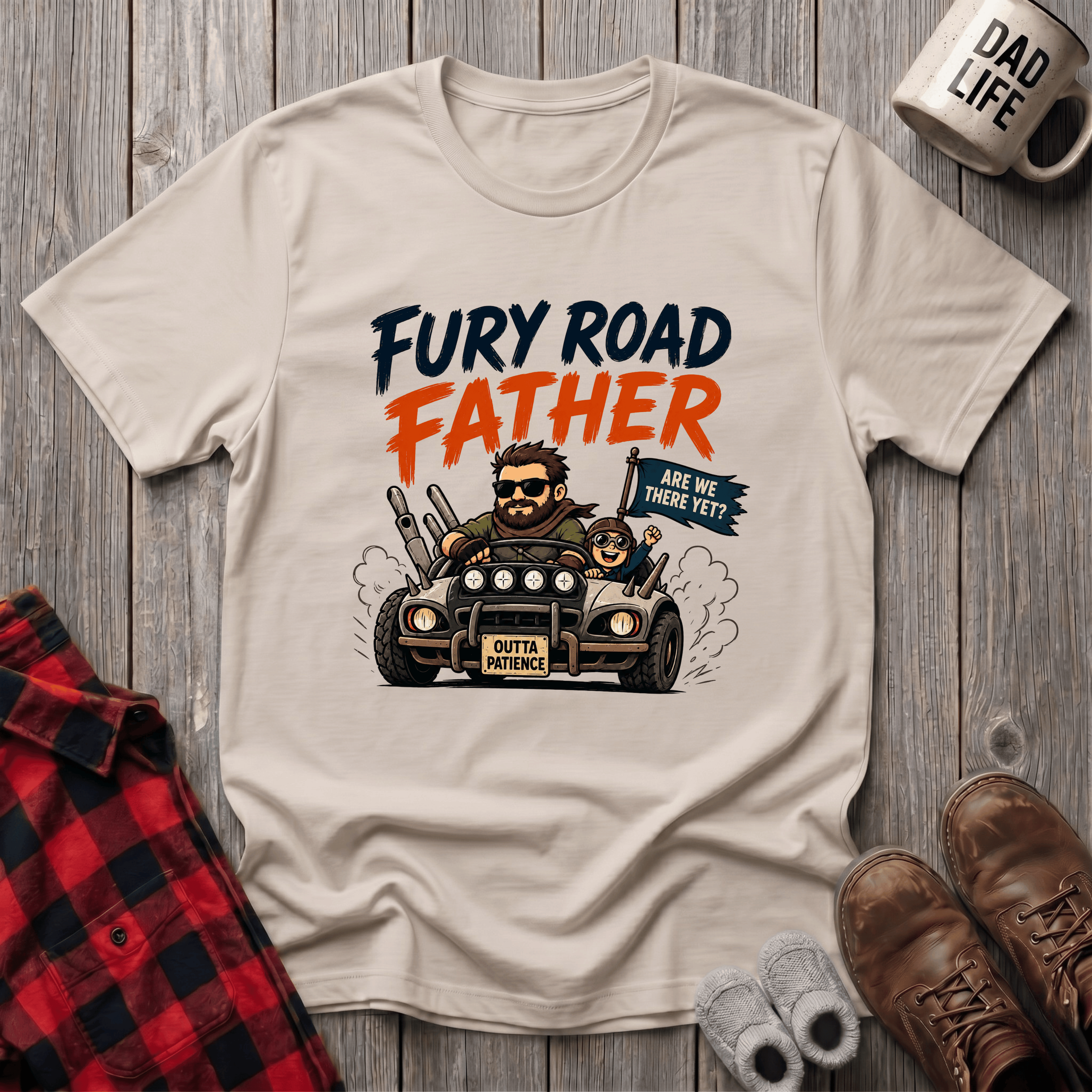 Fury Road Father T-Shirt