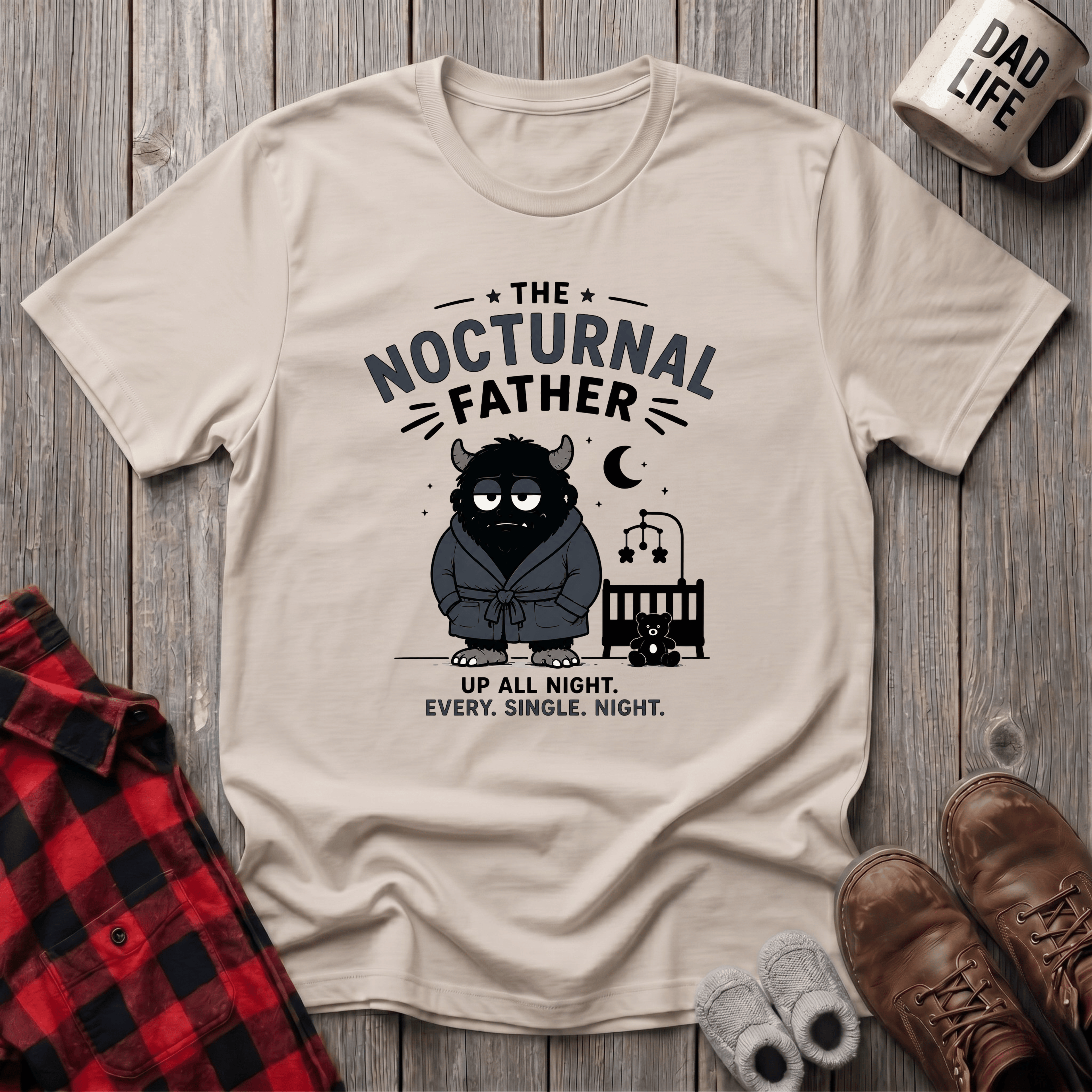The Nocturnal Father T-Shirt